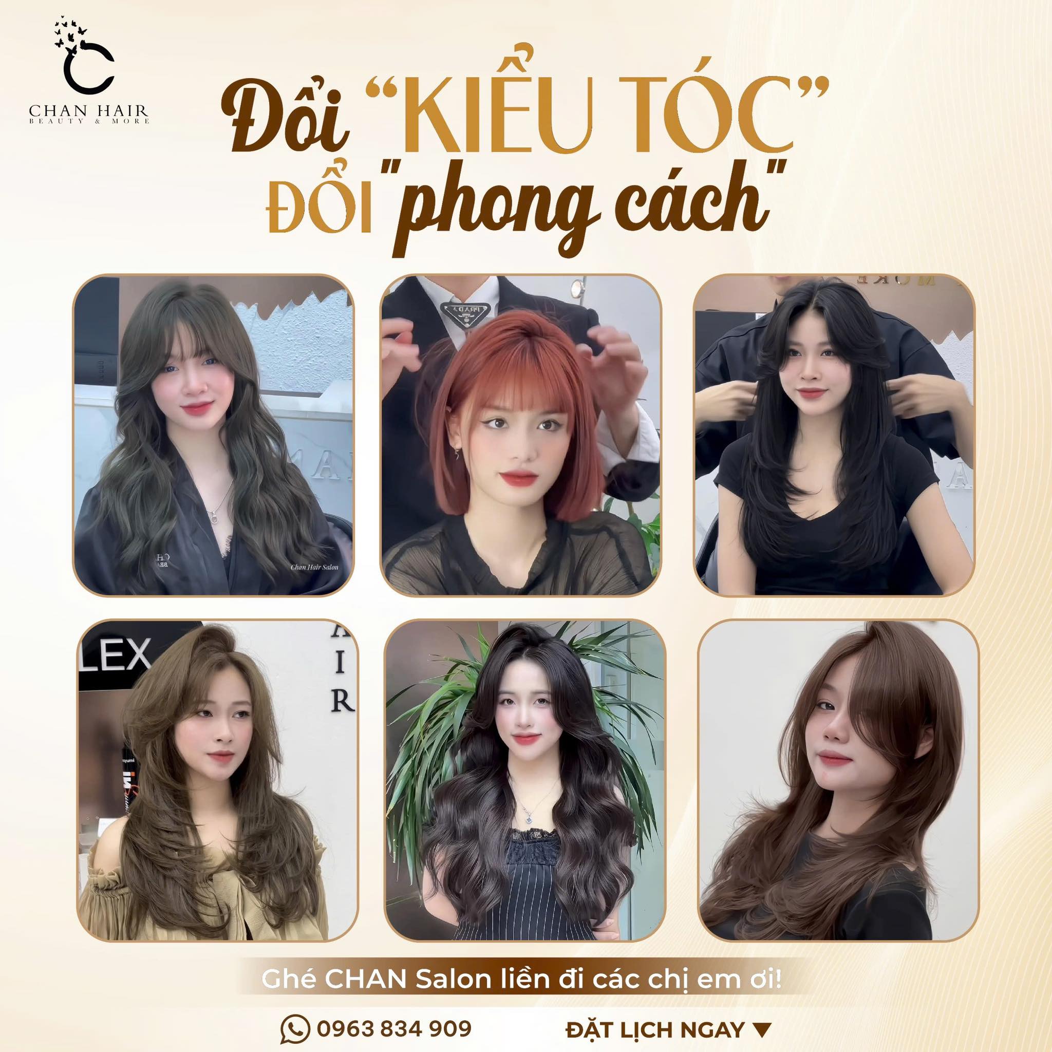 Chan Hair Salon - 64 Đường D5 - Bình Thạnh Facebook ad