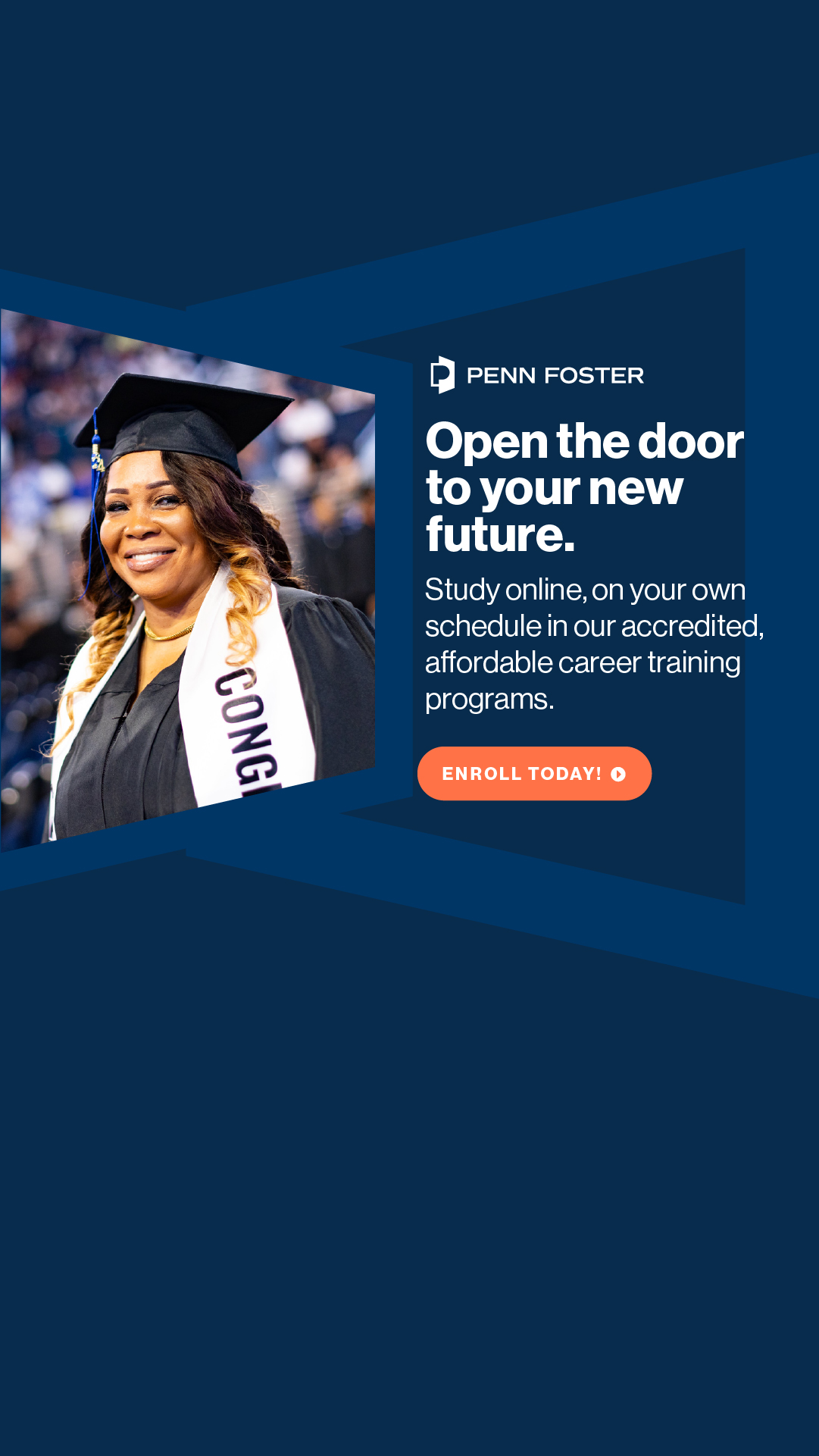 Penn Foster Facebook ad