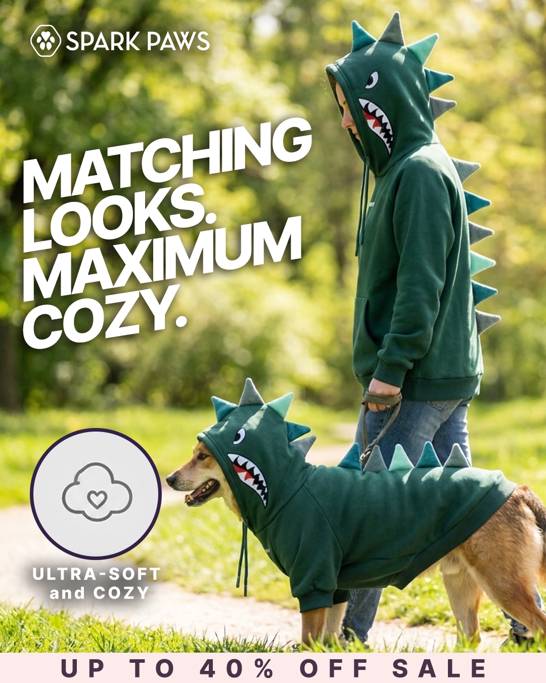 Spark Paws Facebook ad