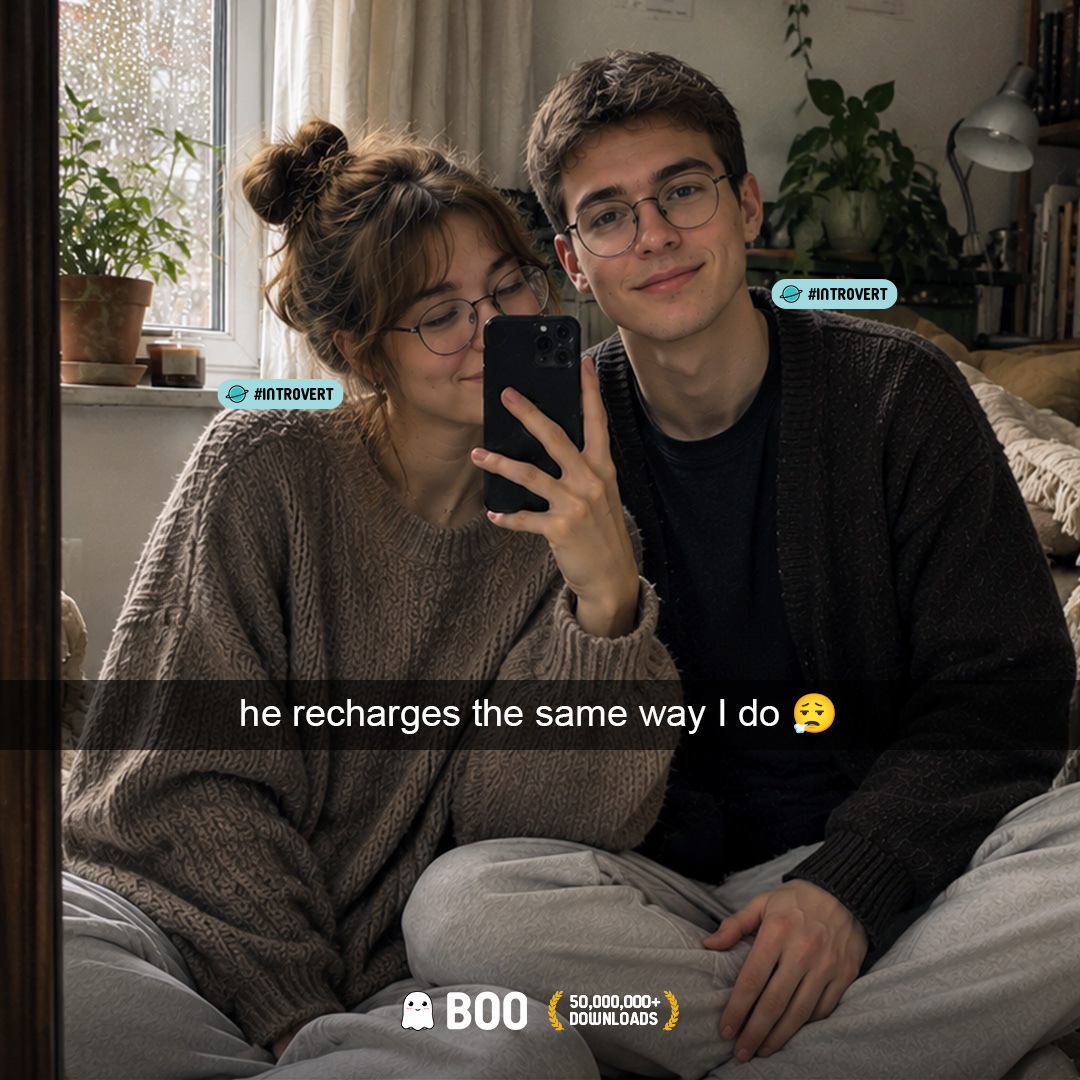 Boo Introverts Facebook ad
