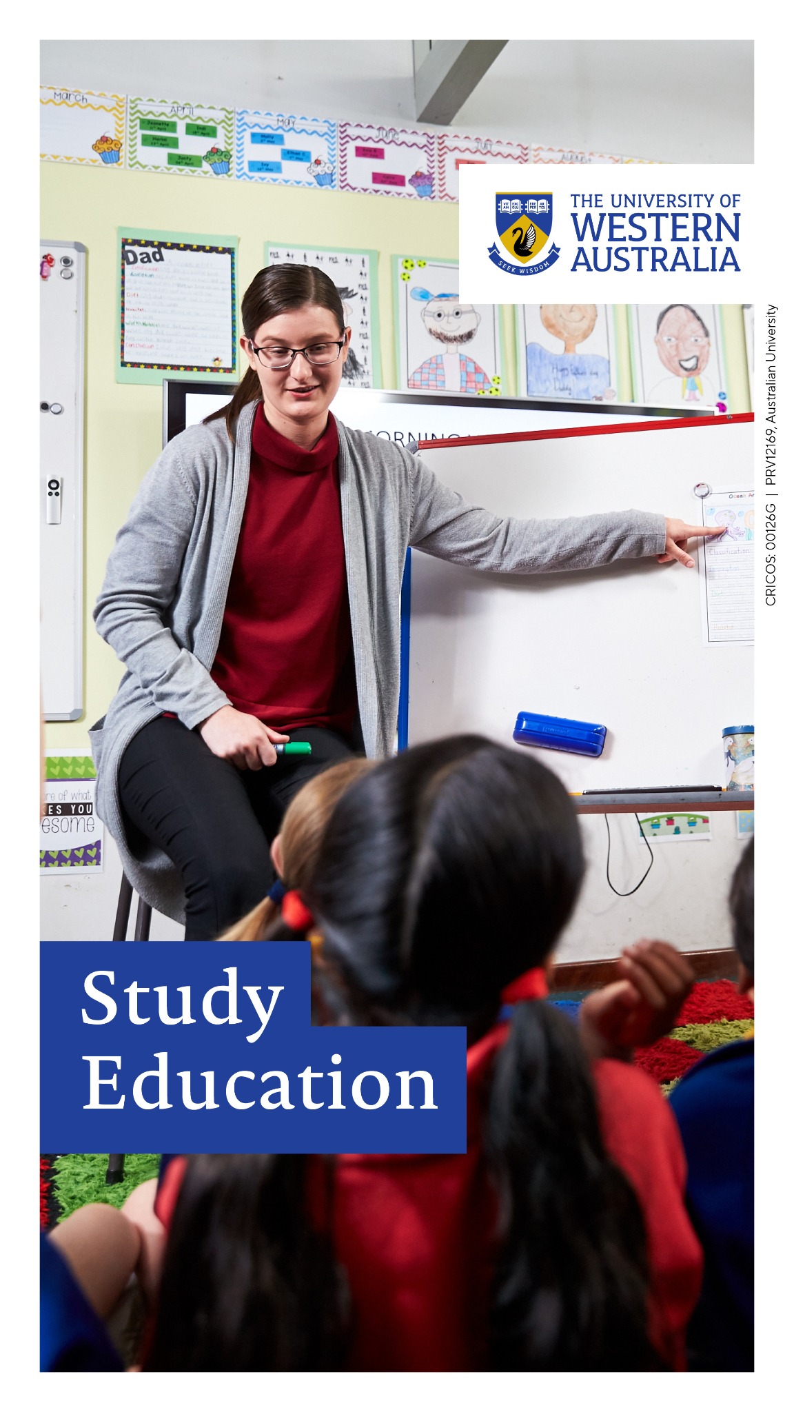 The University of Western Australia Facebook ad