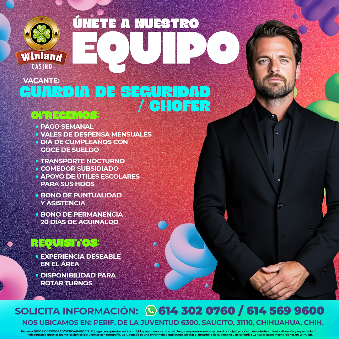 Atracción Talento Winland Chihuahua Facebook ad