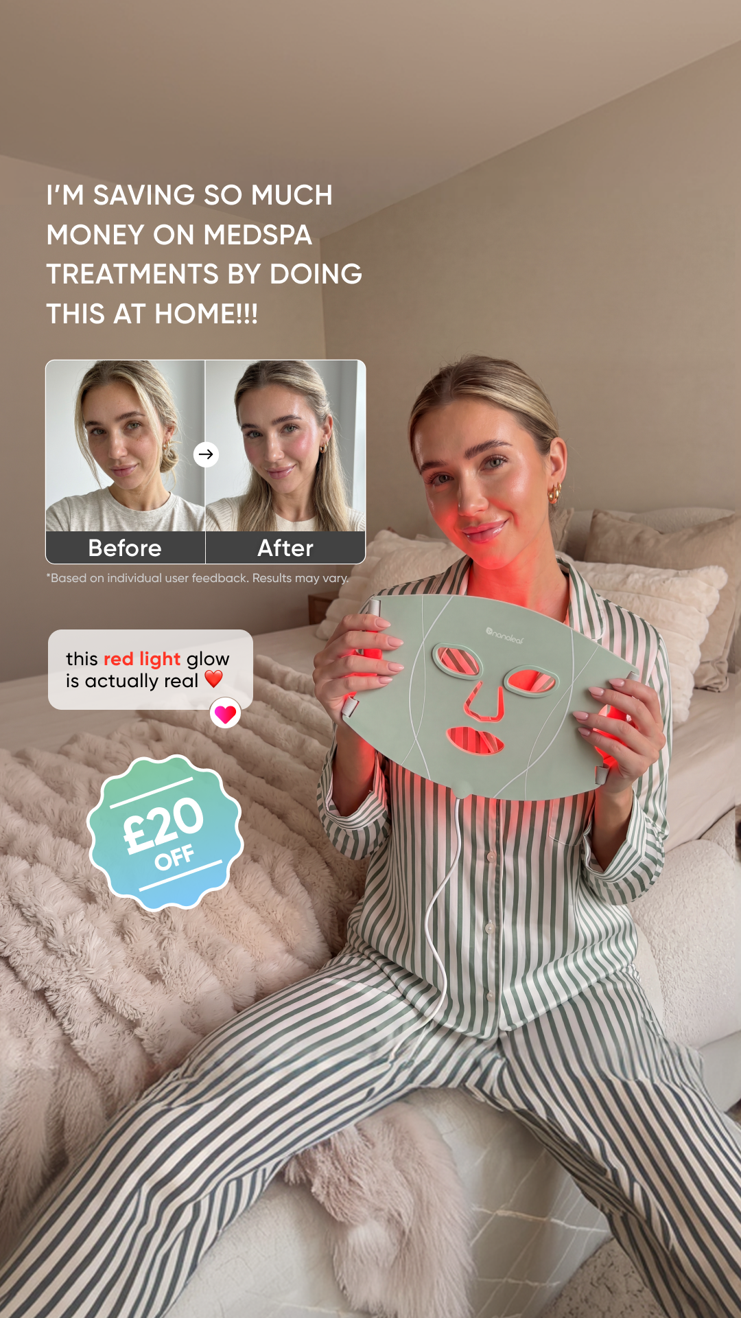 Nanoleaf Facebook ad