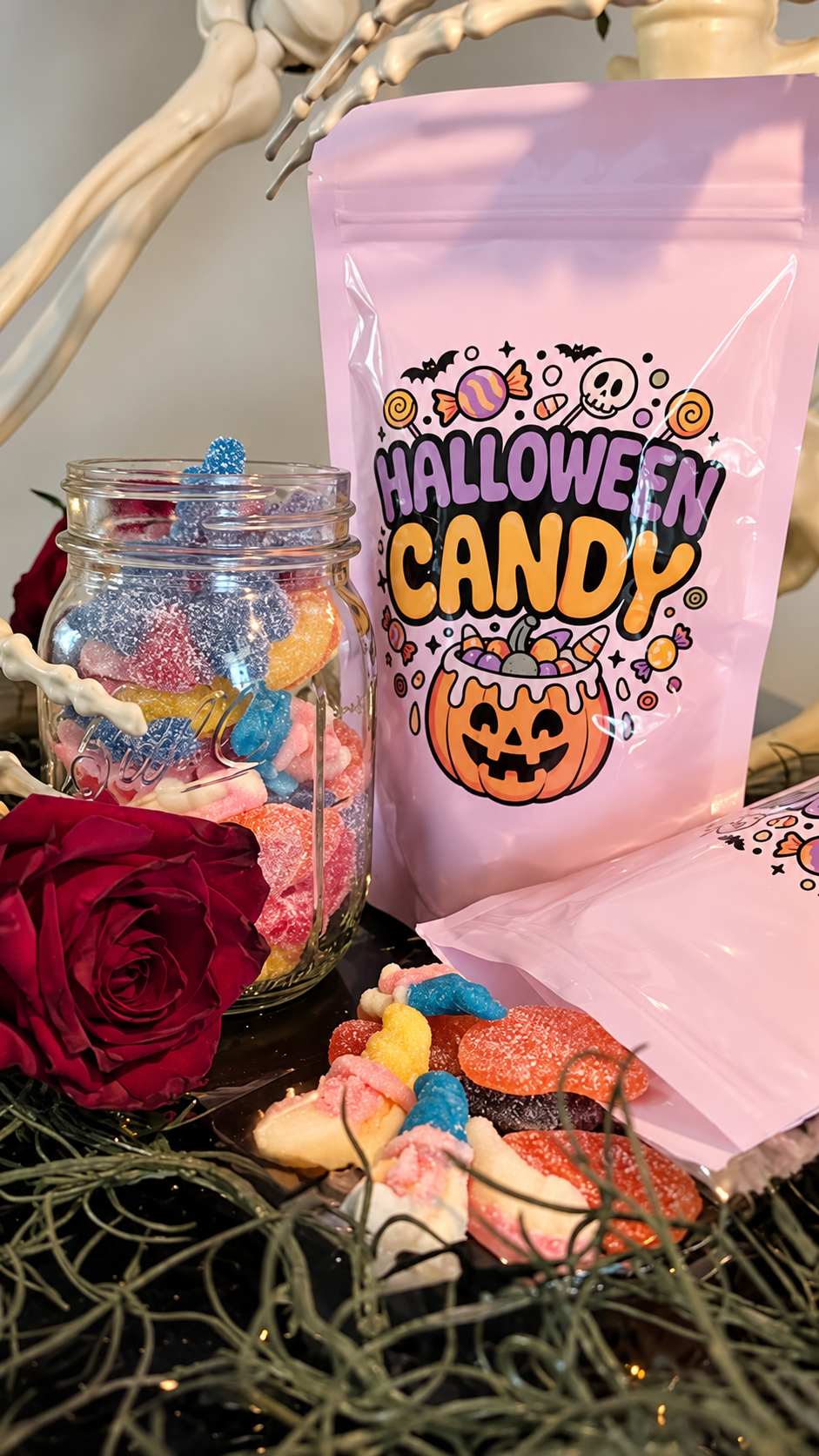 Swedish Candy Land Facebook ad: Your Halloween Candy Stash Is Ready