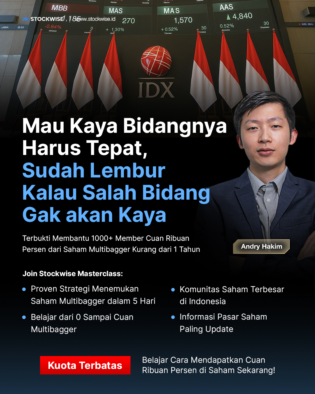 Stockwise Facebook ad