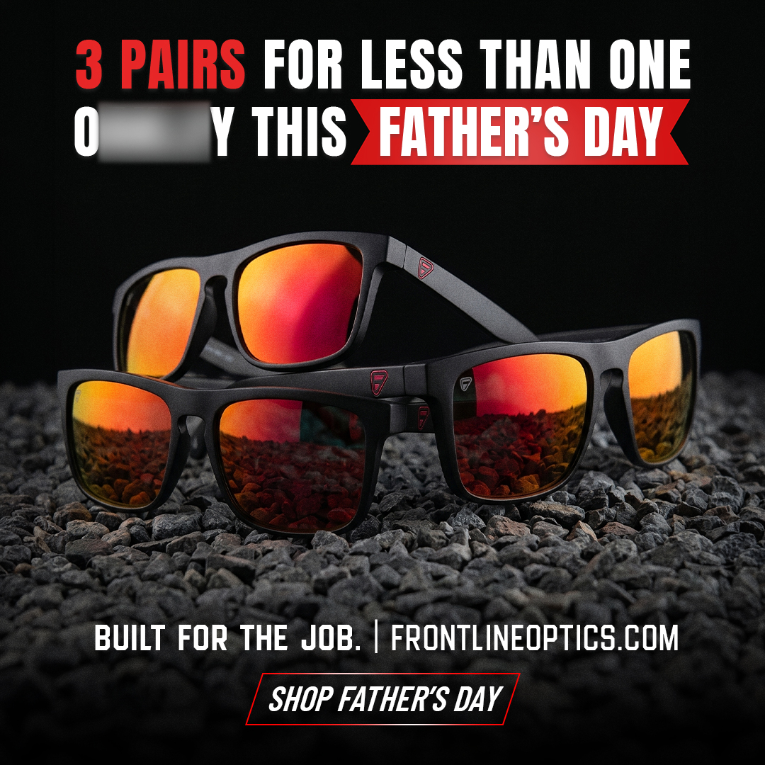 Frontline Optics Facebook ad