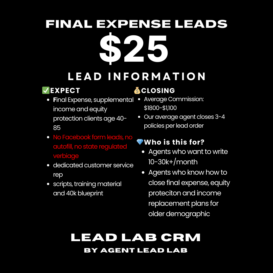Lead Lab CRM Facebook ad