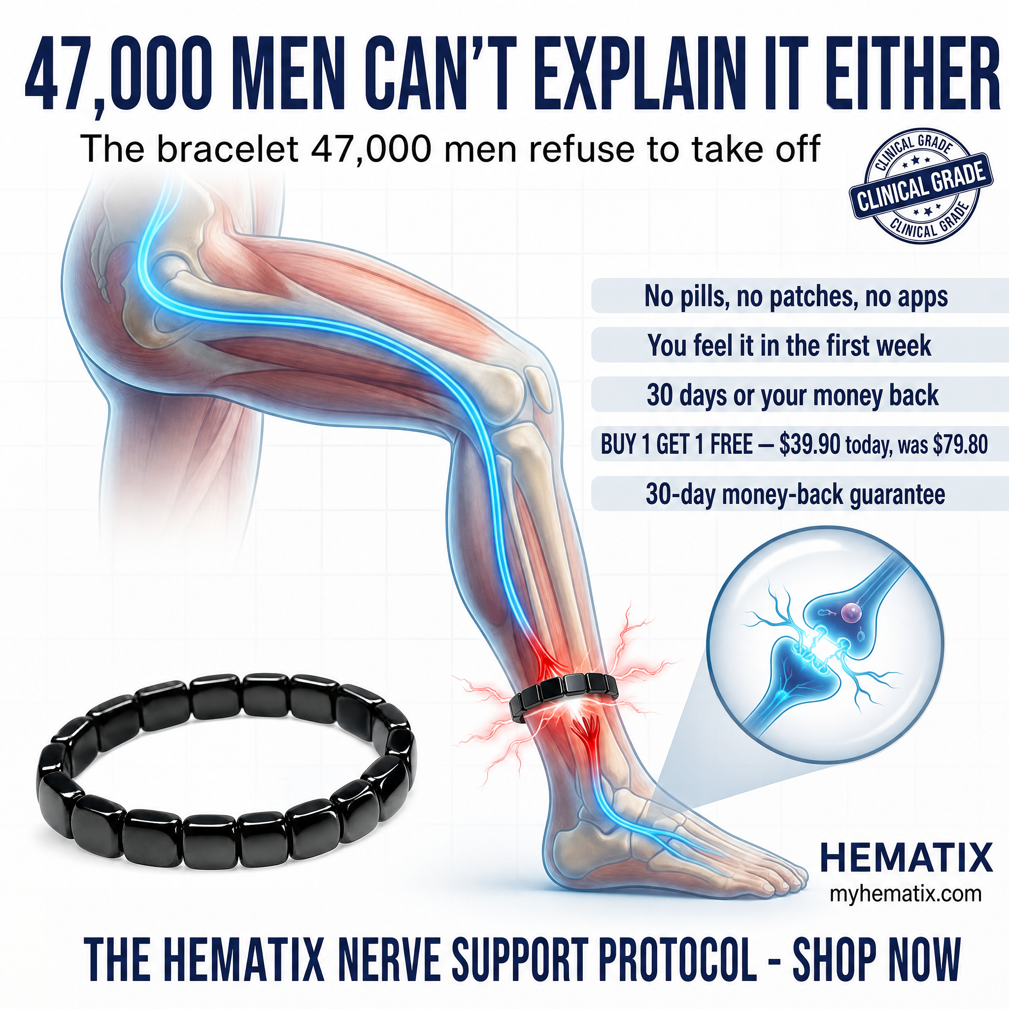 Hematix - Hematite Bracelet Facebook ad