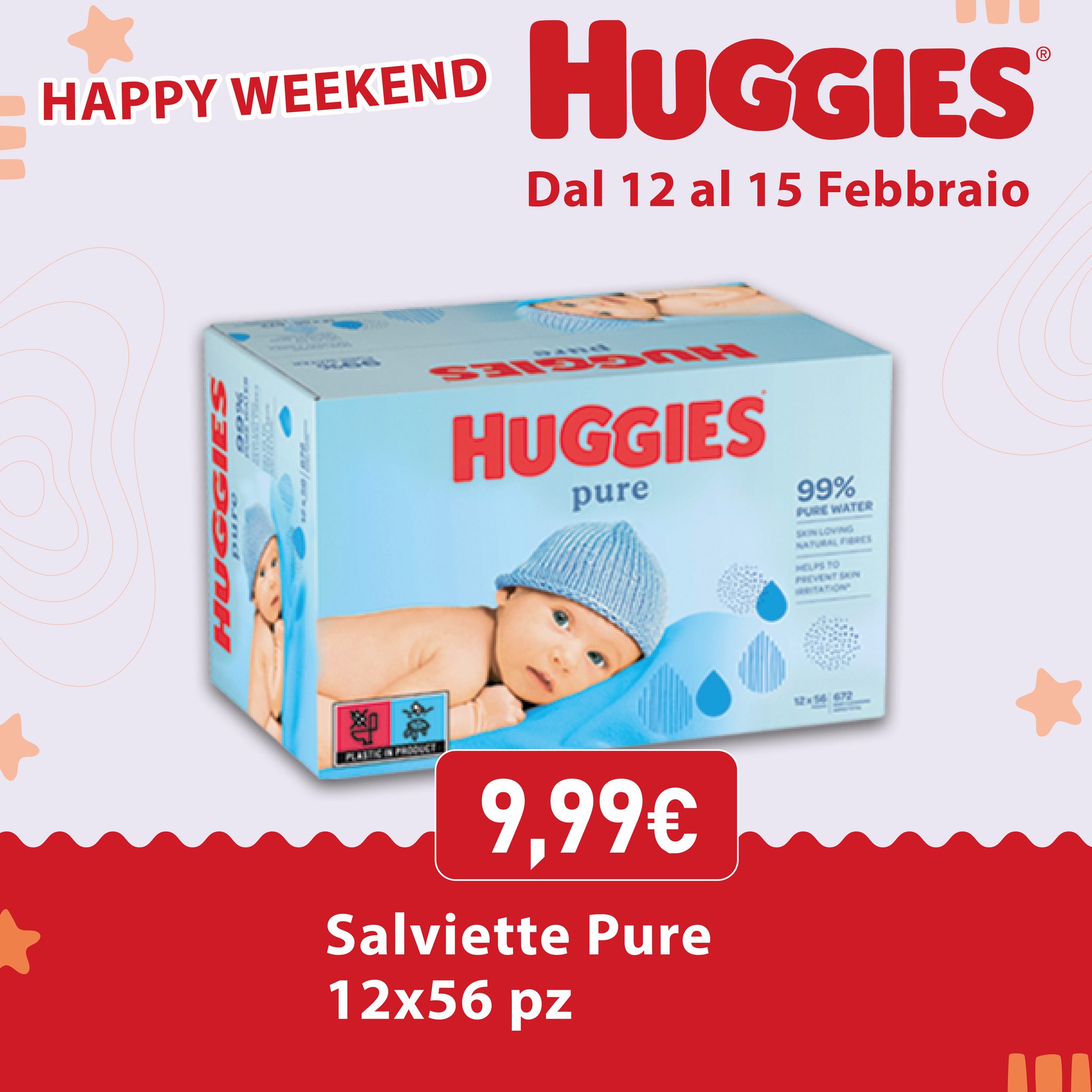 Babyland Facebook ad: **HAPPY WEEKEND nei nostri Store!**