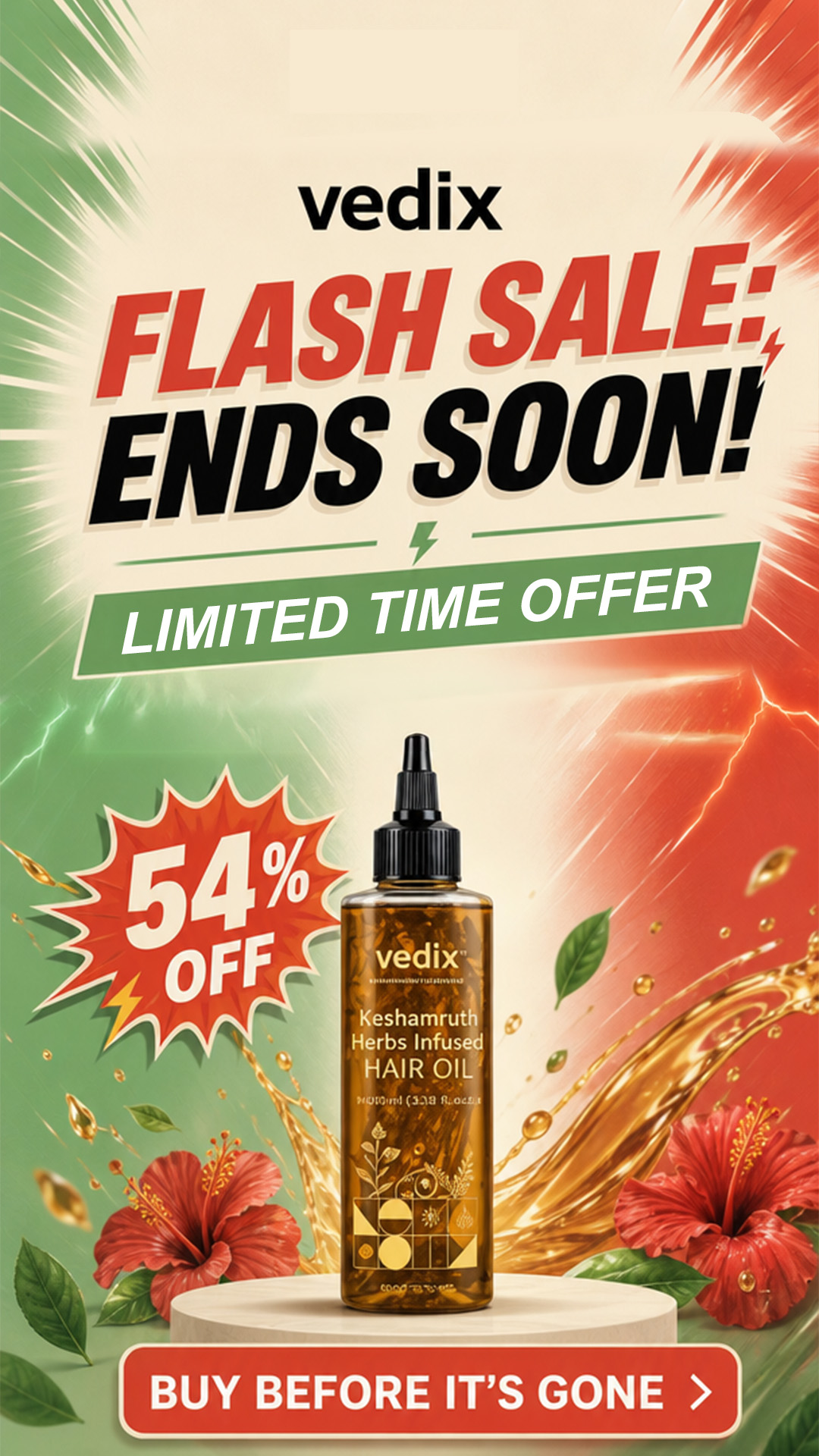 Vedix Facebook ad