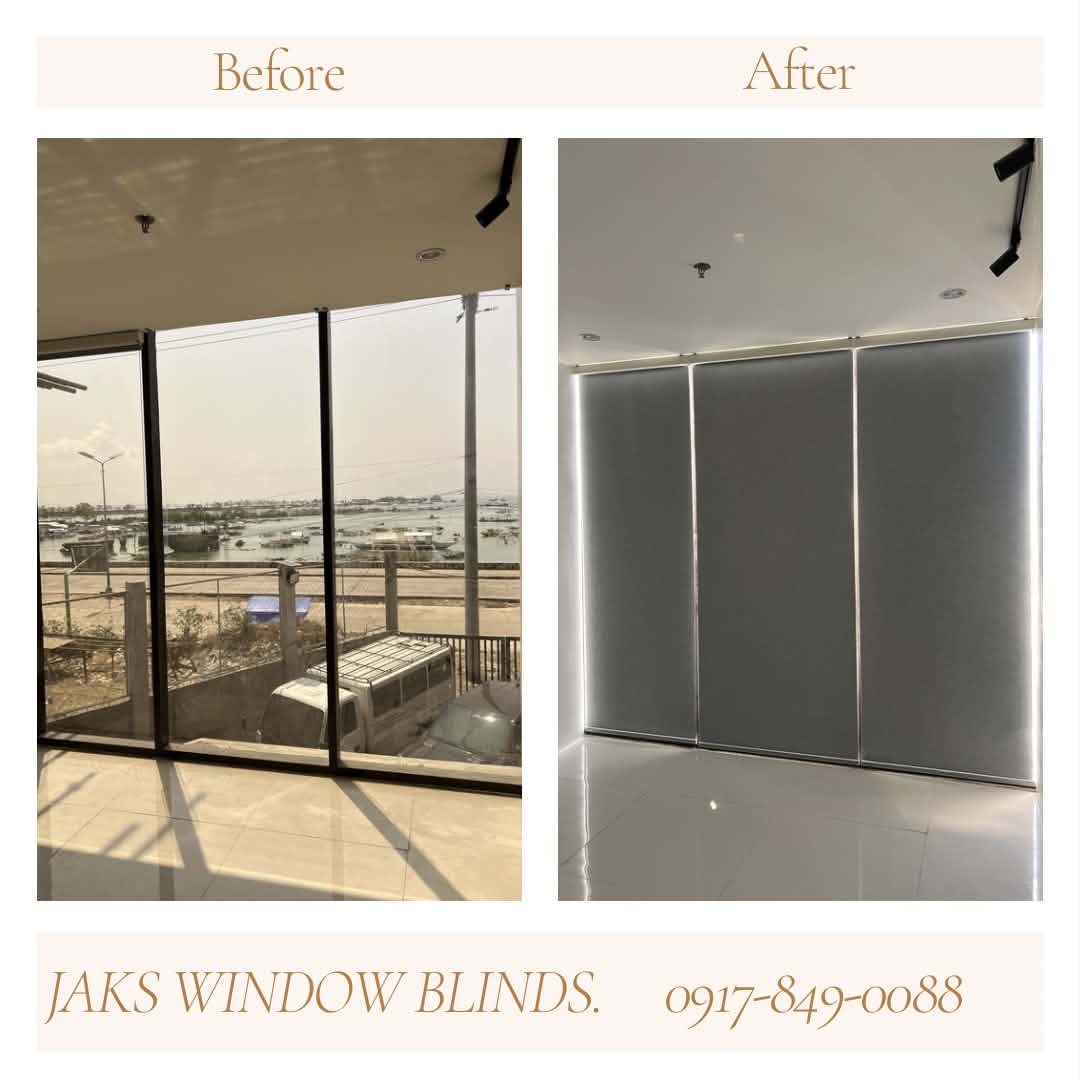 JAKS Window Blinds Cebu Facebook ad: When it’s too hot in your office and…