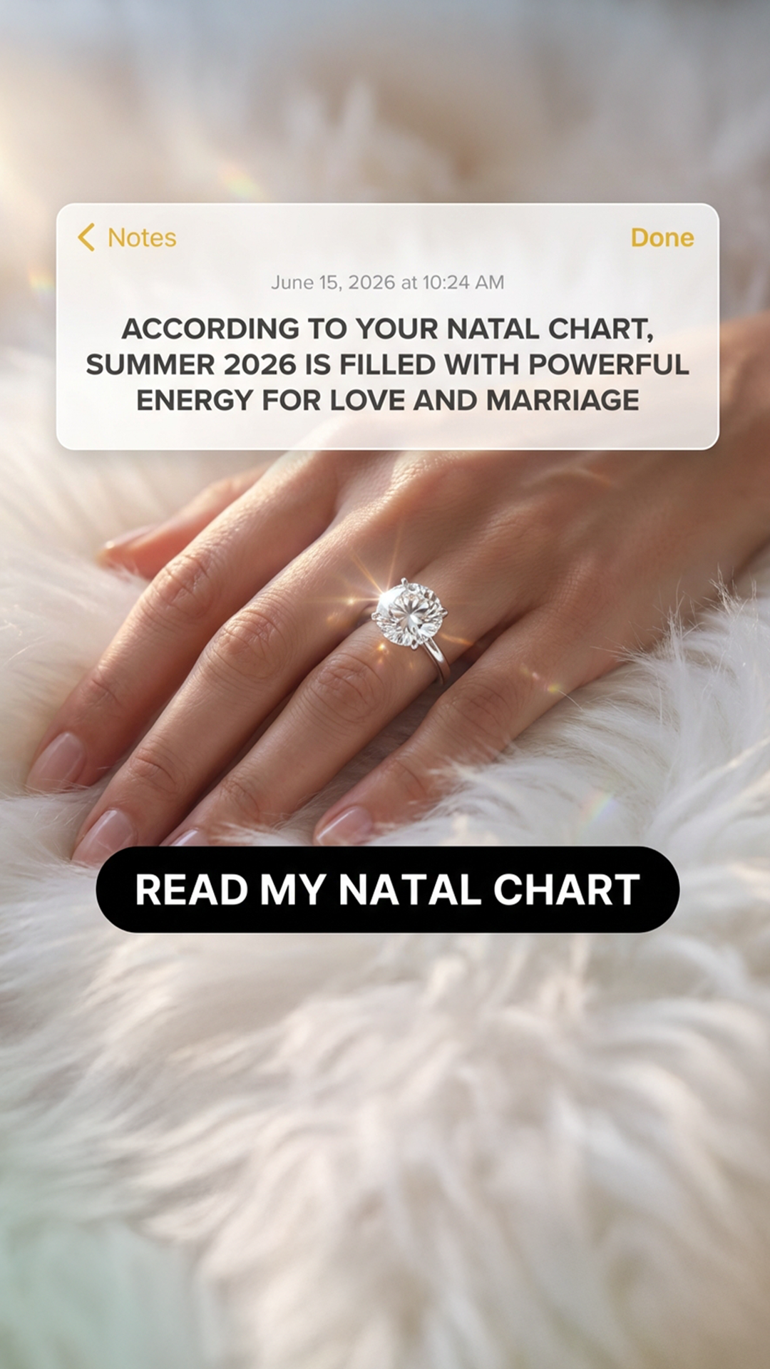 Hint Natal Chart Reading Facebook ad
