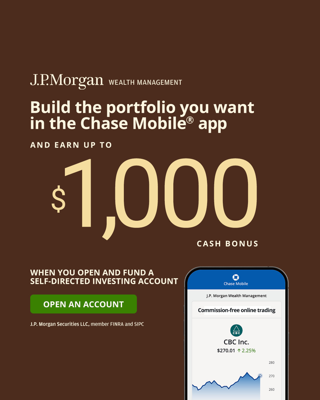 J.P. Morgan Wealth Management Facebook ad