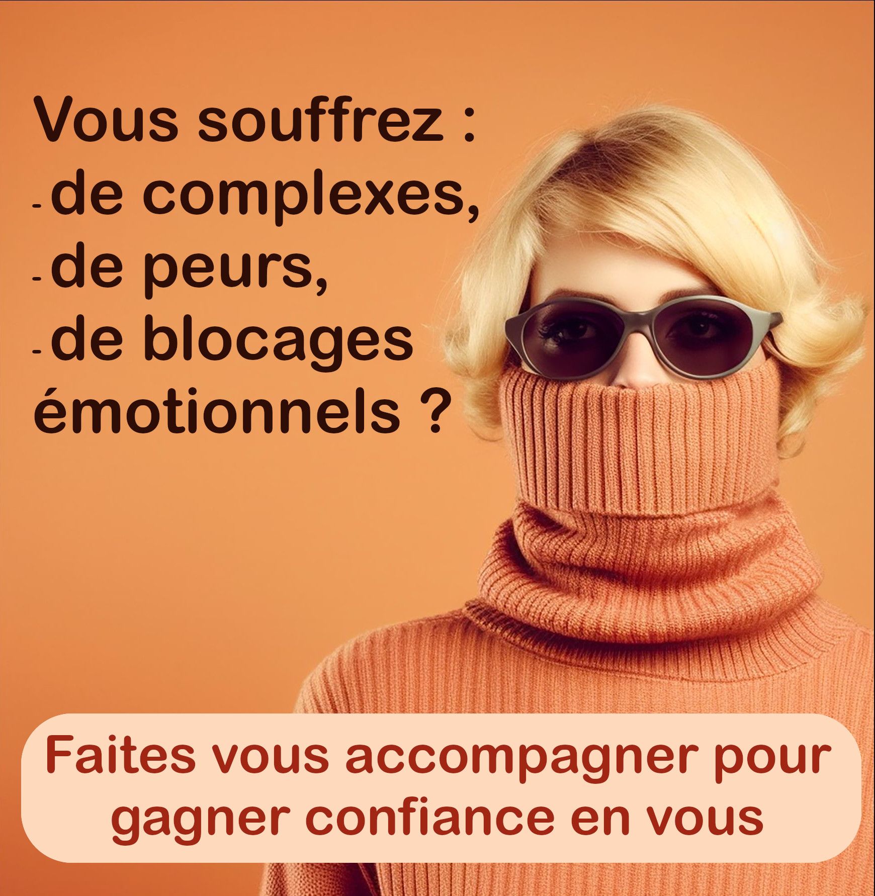 Emilie Laermans Facebook ad: Consultation par visio