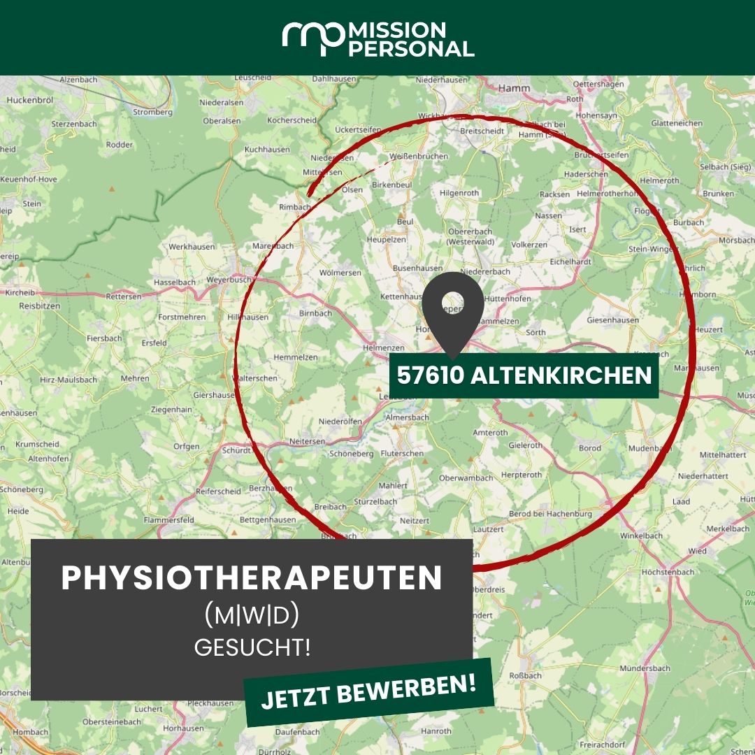 Mission Personal Facebook ad: Physiotherapeut (m/w/d) gesucht!