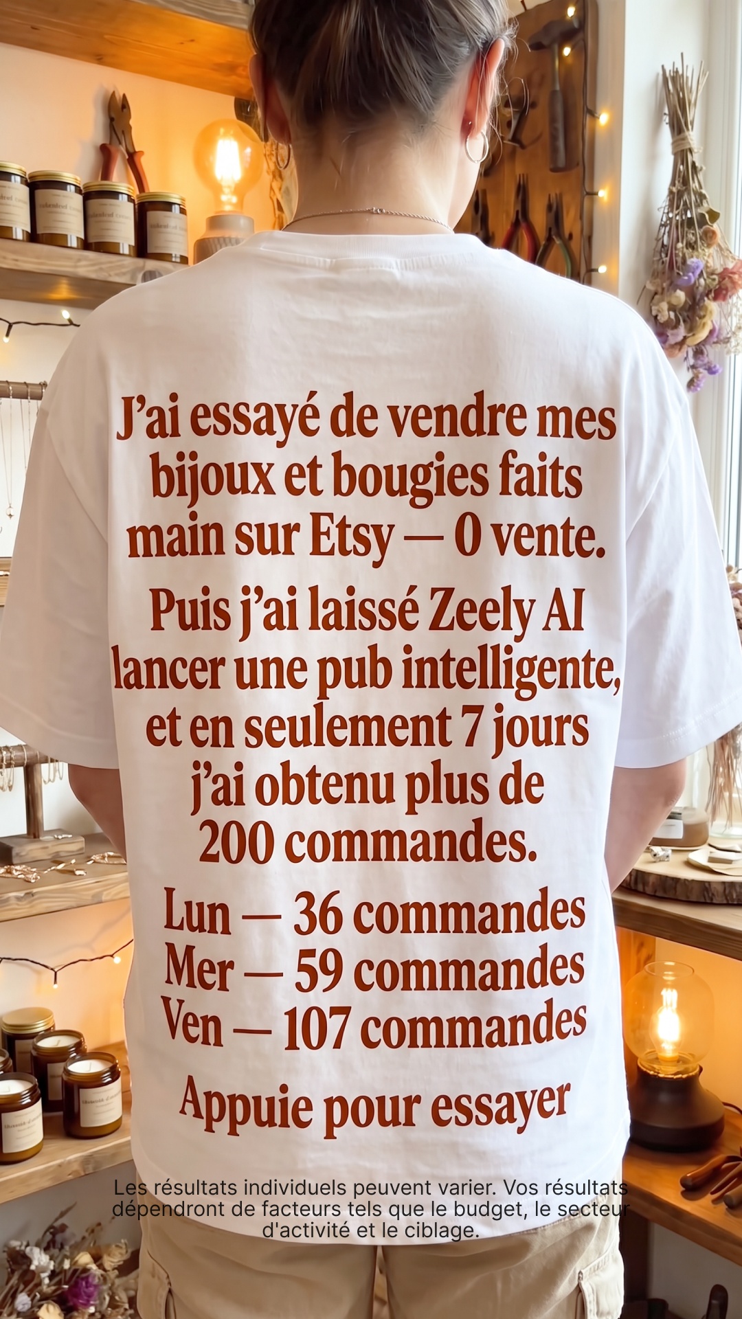 Zeely Facebook ad: Grâce à l'IA, je crée les meilleures publicités qui…
