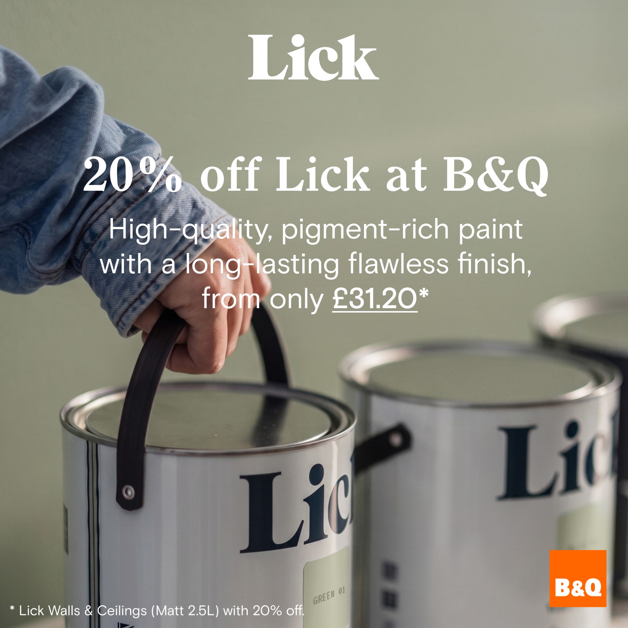 Lick Facebook ad