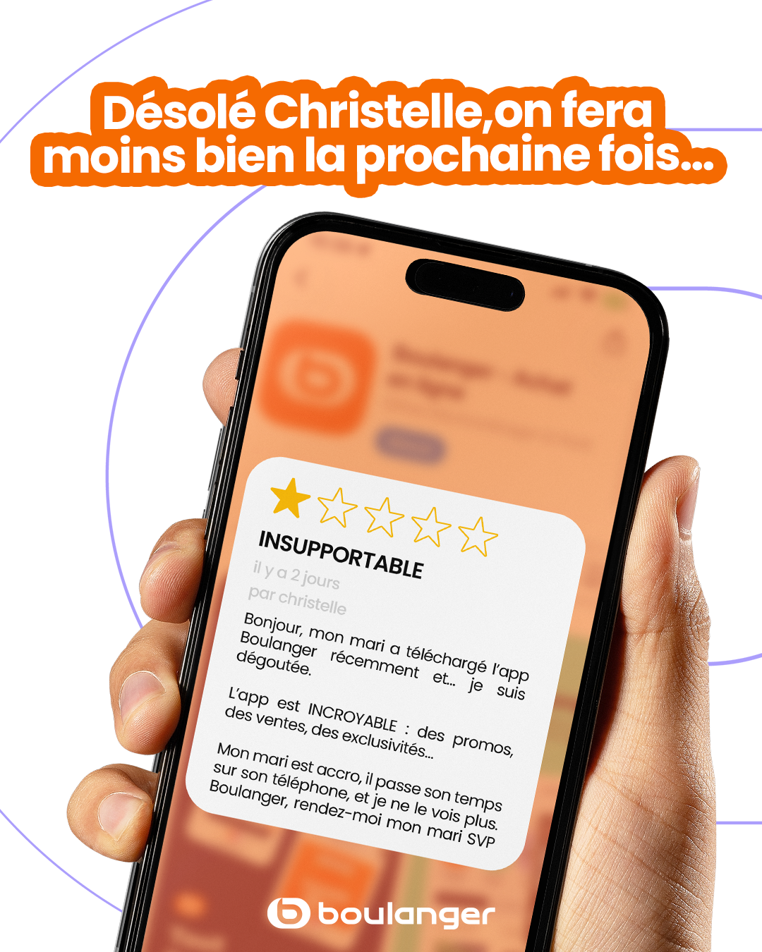 Boulanger Facebook ad