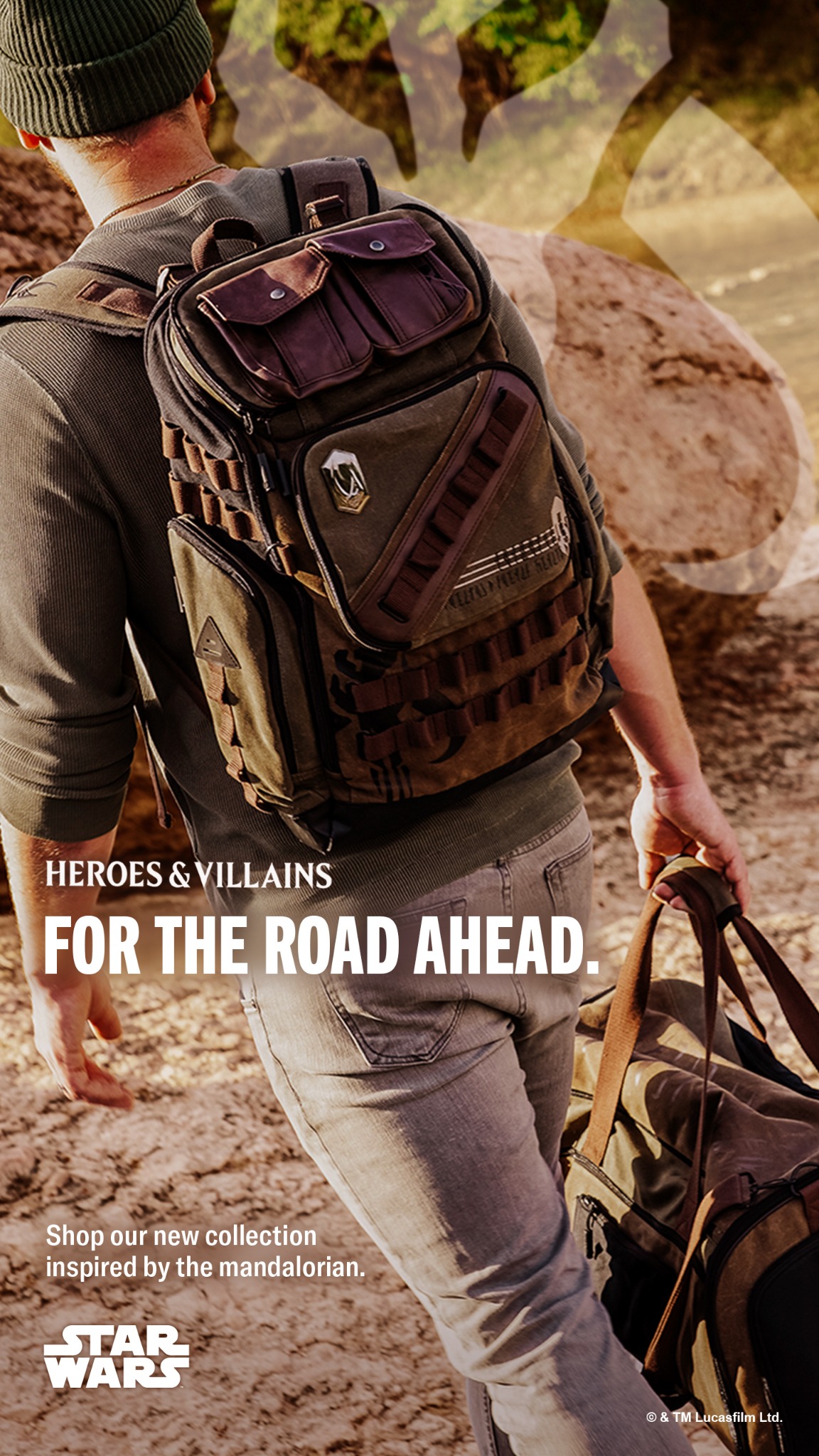 Heroes & Villains Facebook ad