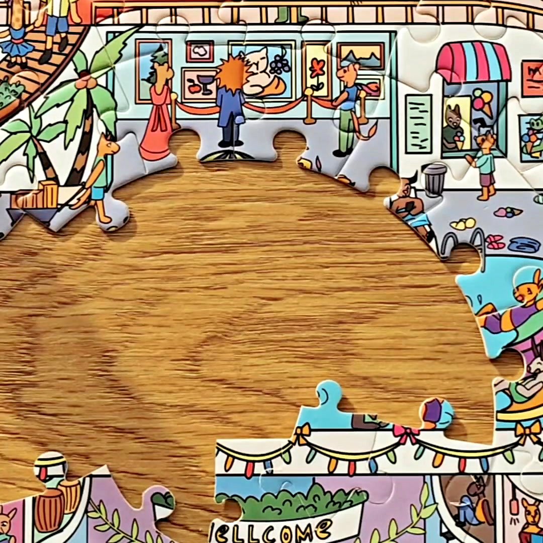 Quokka Facebook ad: Puzzles That Turn Heads (and Keep Hands Busy)