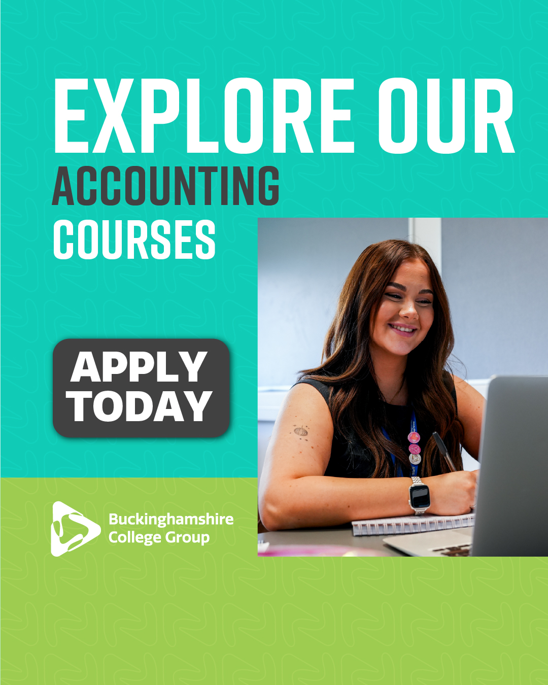 Buckinghamshire College Group Facebook ad