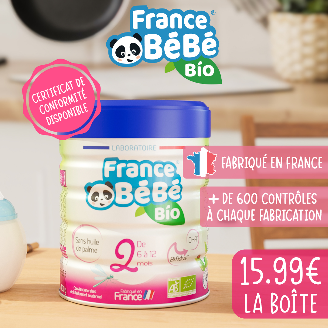 France BéBé Facebook ad: Kit d’essai, 15.99€