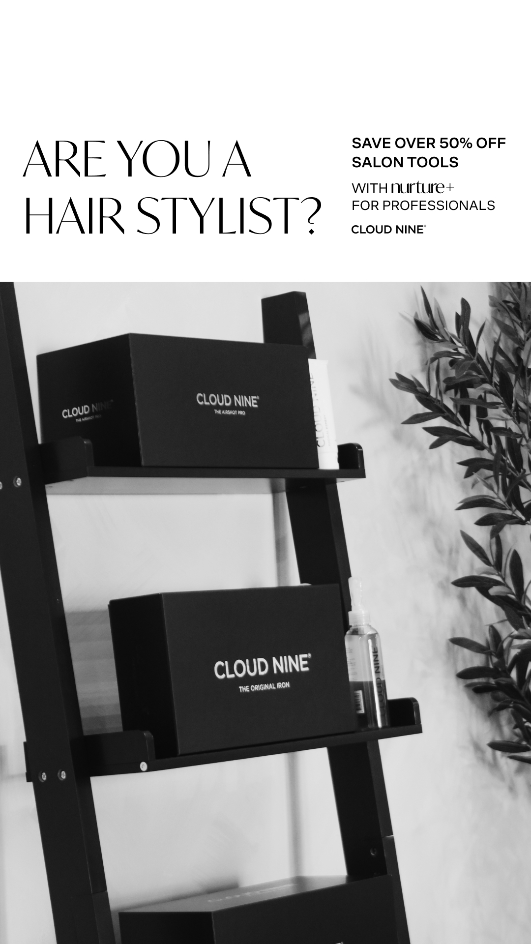 CLOUD NINE Facebook ad