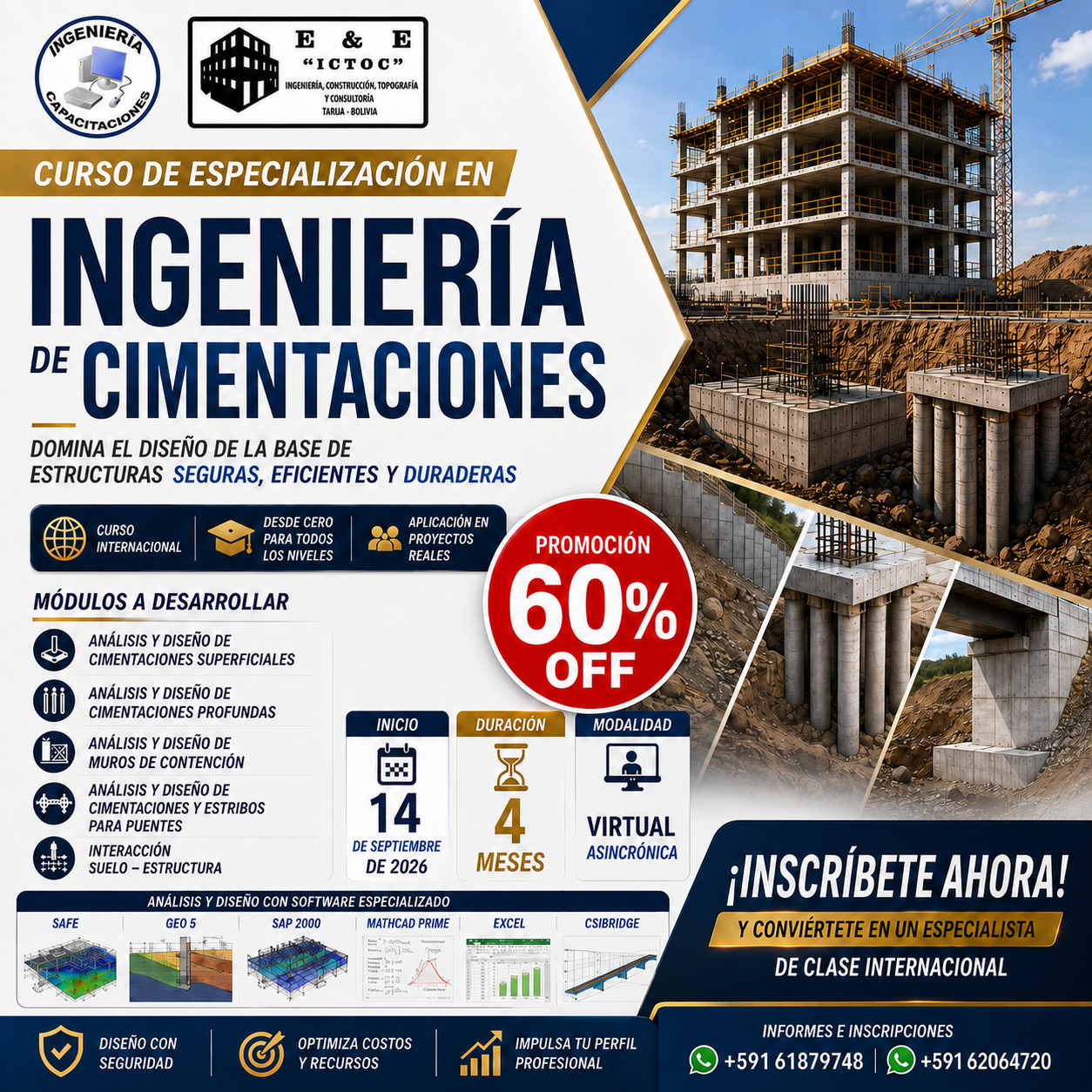 Ingeniería Cursos de Capacitación y Actualización Facebook ad: Chatea con nosotros