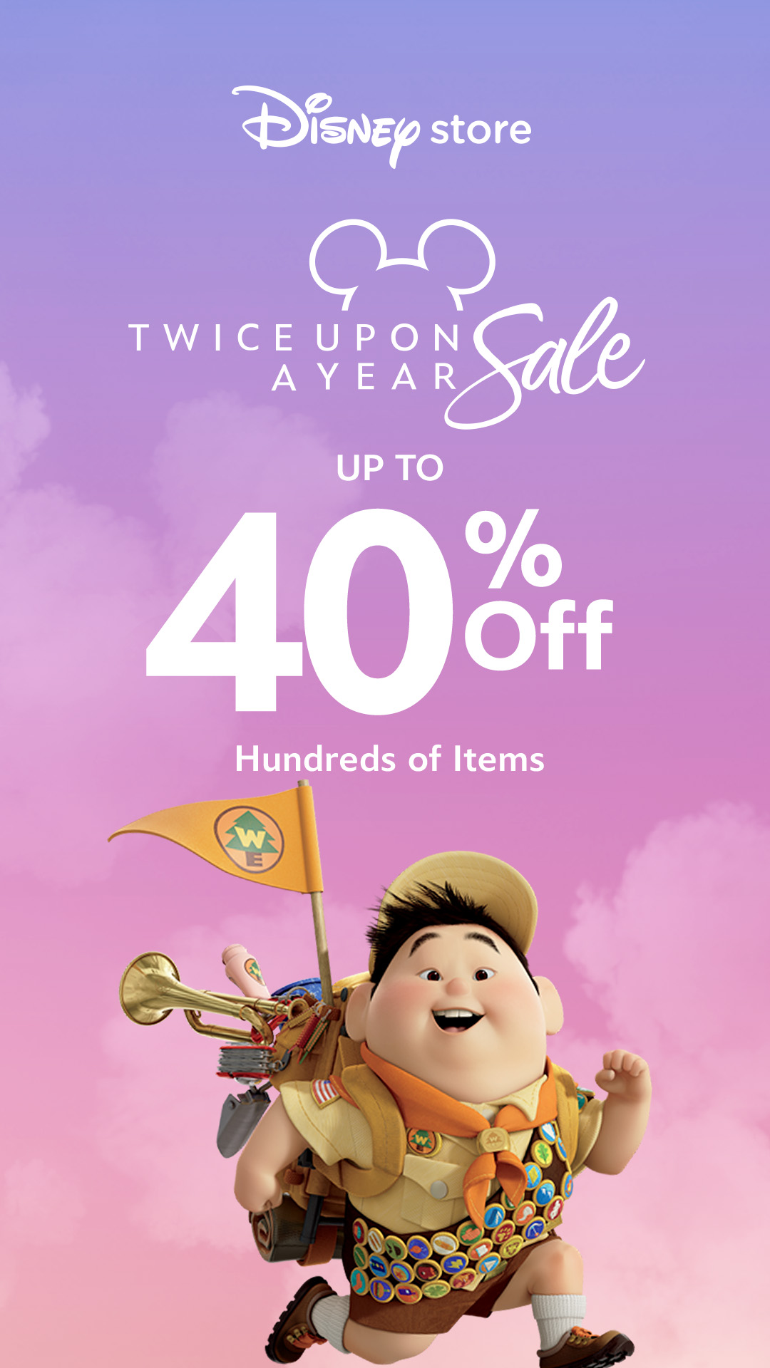 Disney Store Facebook ad