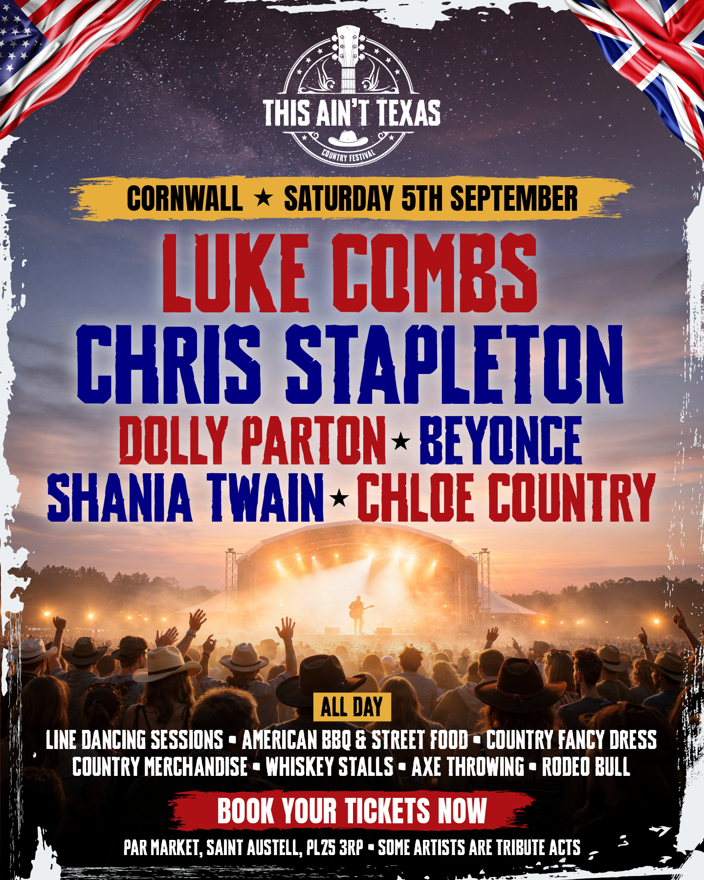 This Ain't Texas Festival Facebook ad
