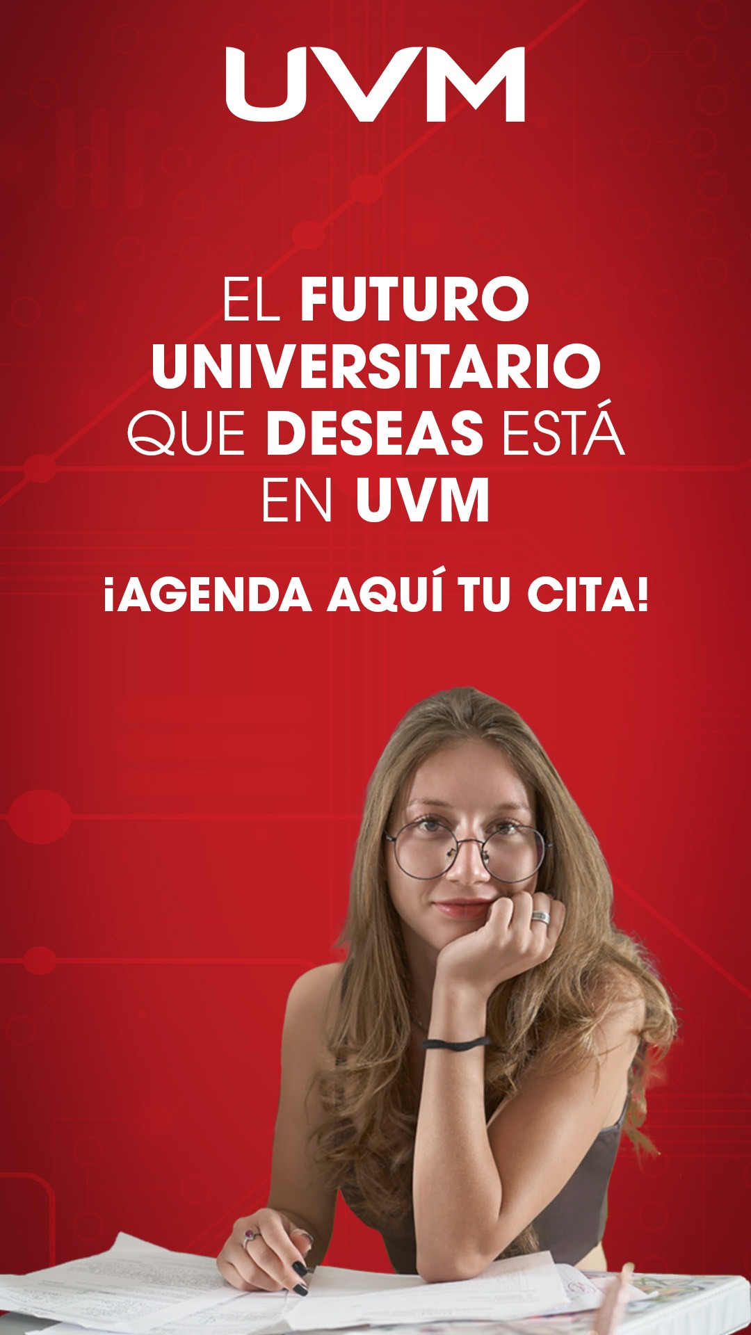 UVM Facebook ad