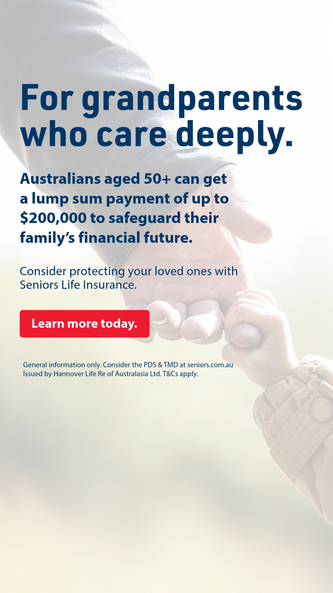 Australian Seniors Insurance Agency Facebook ad