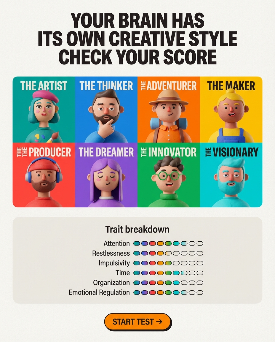 Personality Test: Created by Experts  Facebook ad