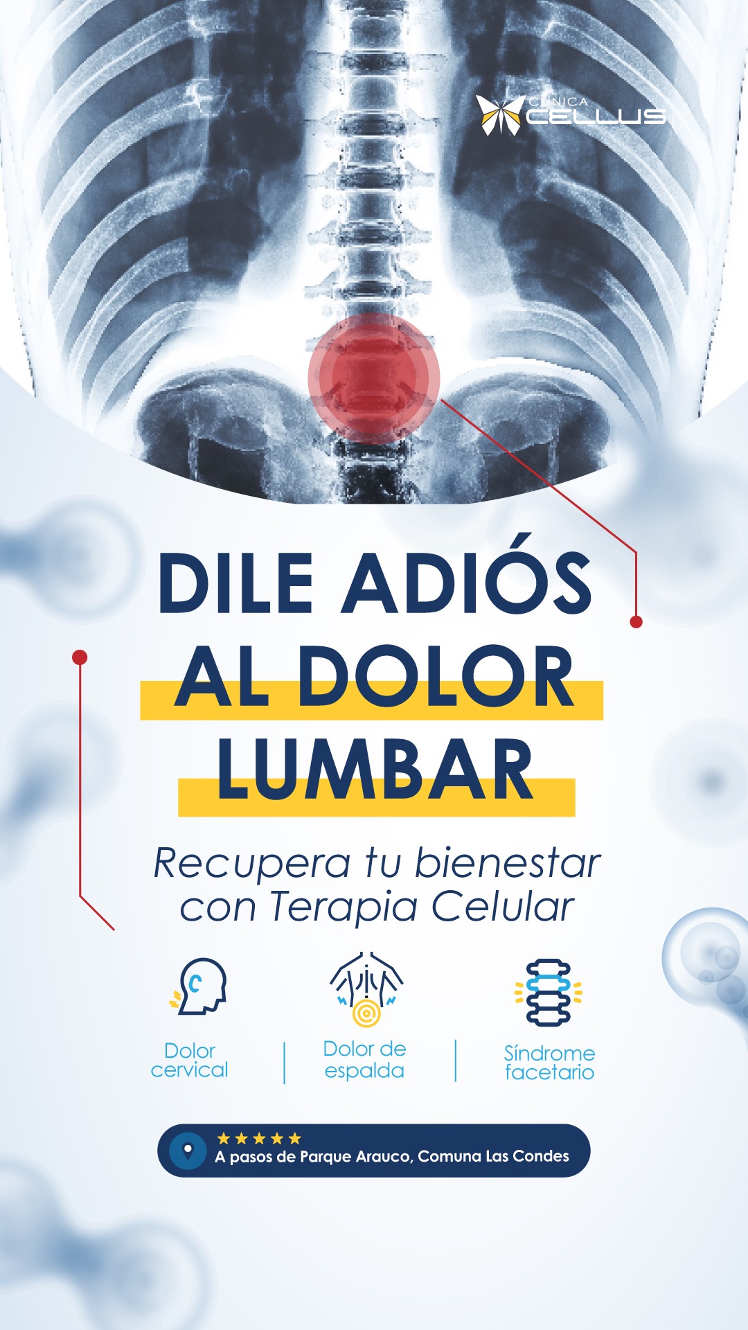 Clínica Cellus Facebook ad from May 19, 2026