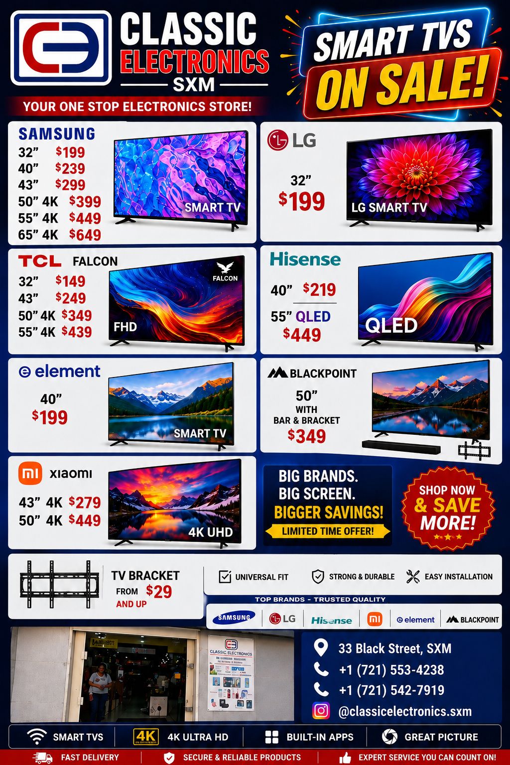 Classic Electronics - SXM/ St. Maarten Facebook ad