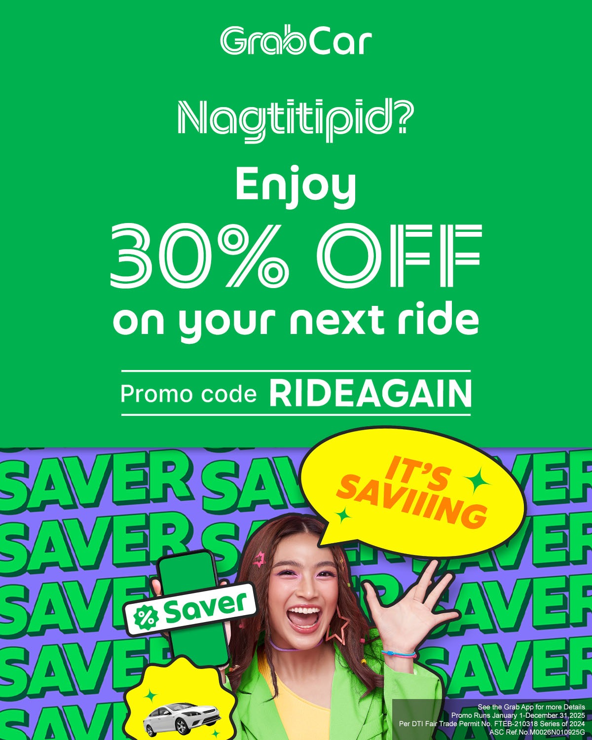 Grab Facebook ad