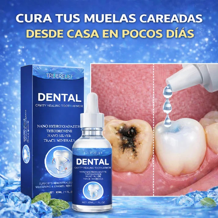 EnerVita Facebook ad: ¿Cansado de la sensibilidad dental y las caries…
