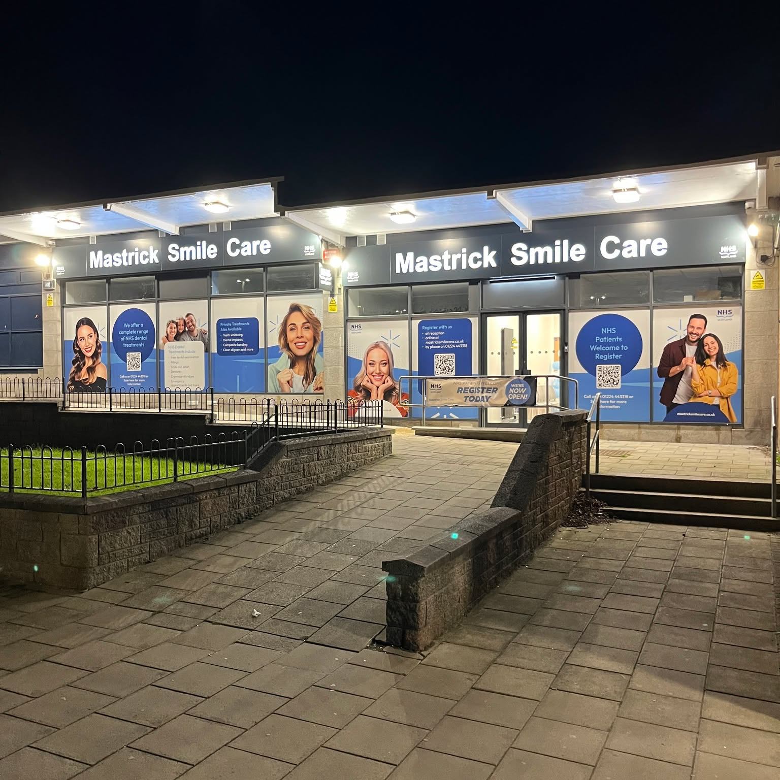 Mastrick Smile Care. Facebook ad: Obecnie przyjmujemy nowych pacjentów NHS. Dostępna obsługa…