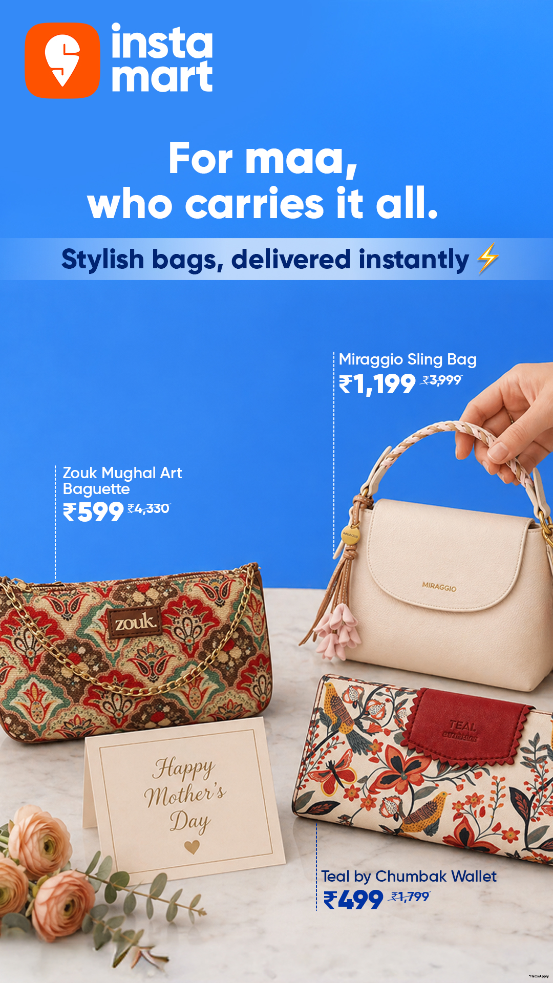 Swiggy Instamart Facebook ad