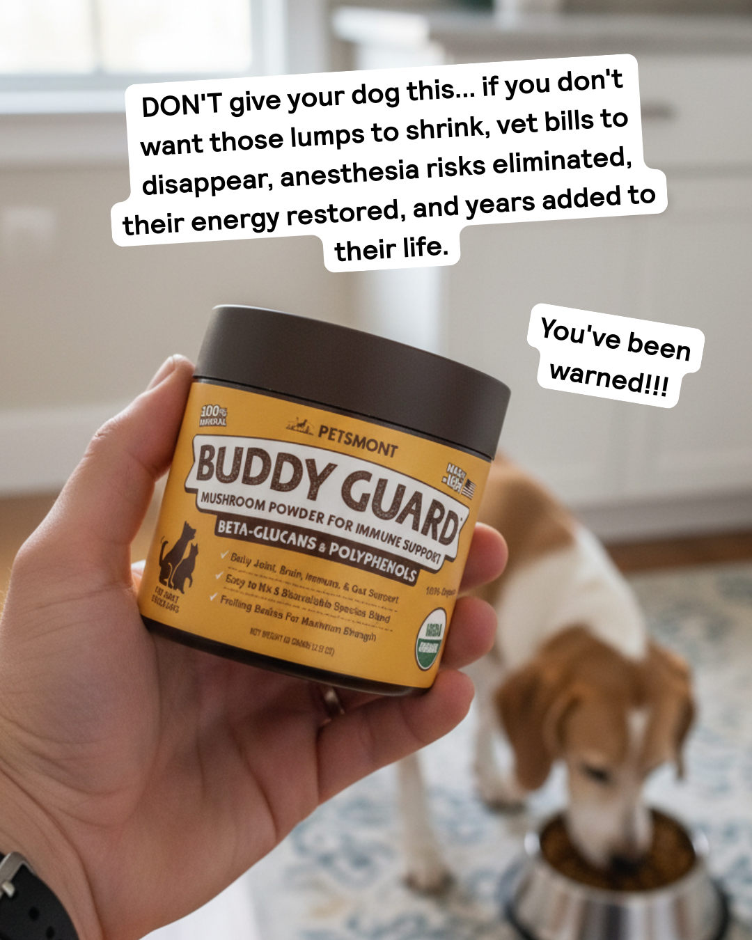 Petsmont Facebook ad