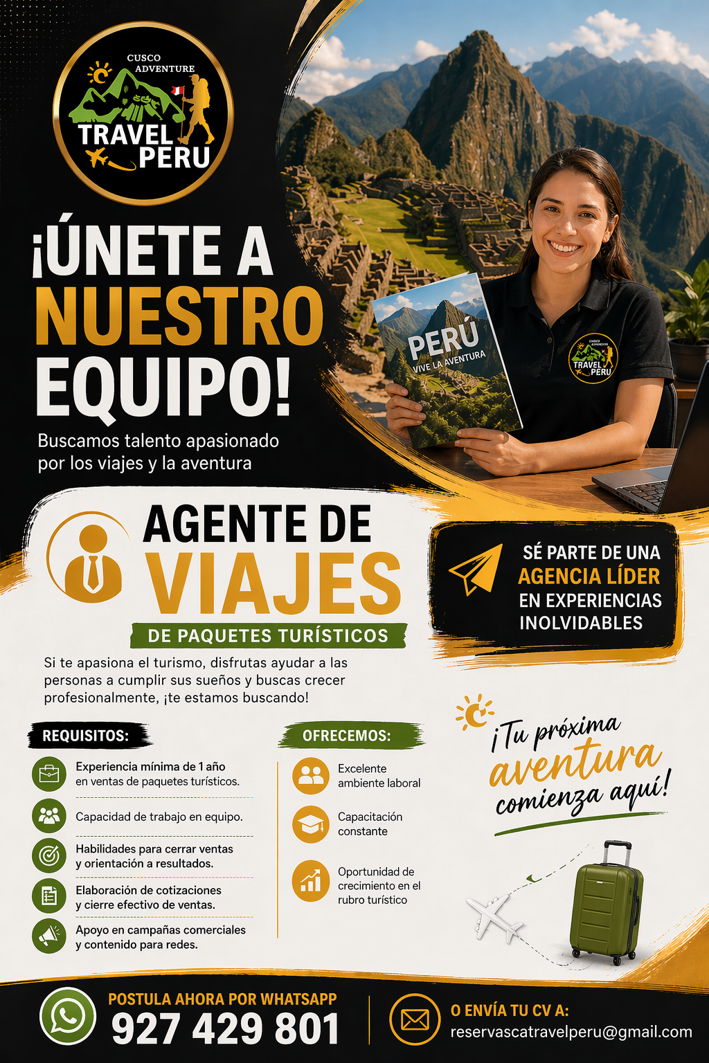 Cusco Adventure Travel Peru Facebook ad from Apr 27, 2026