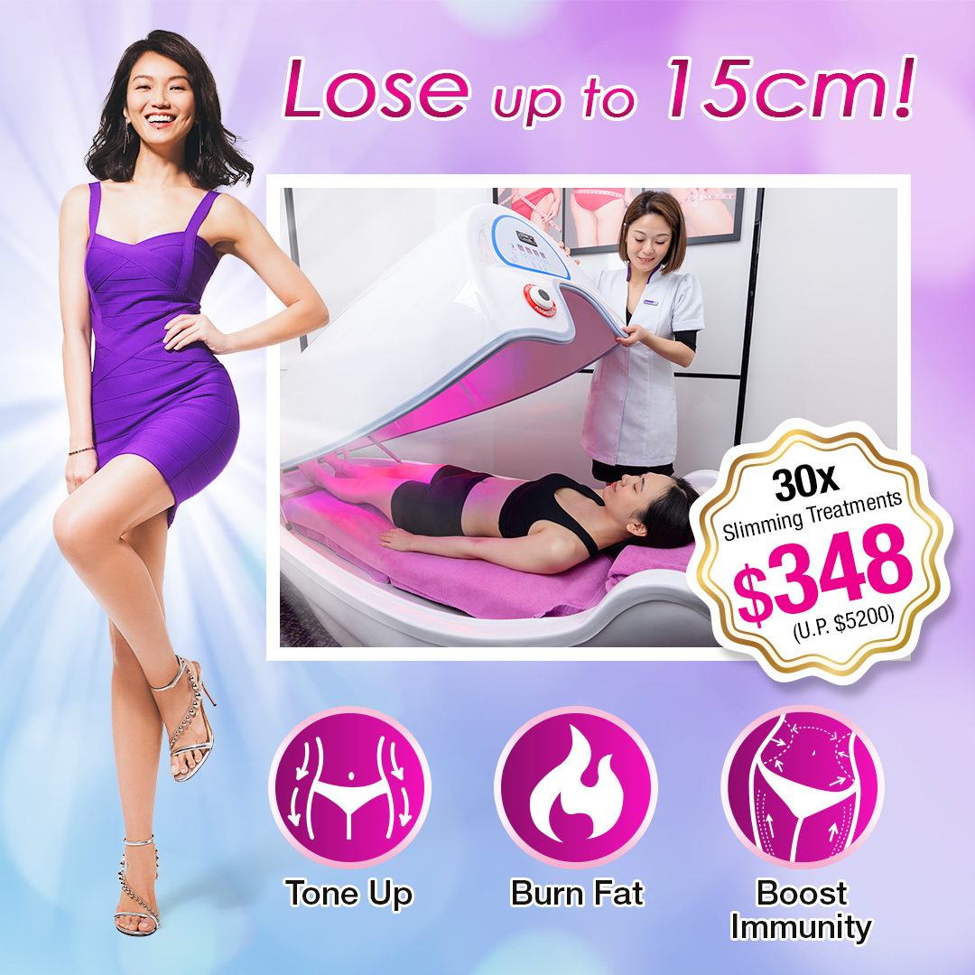 Dorra Slimming Singapore Facebook ad: 100 Slimming Packages Up for Grabs!