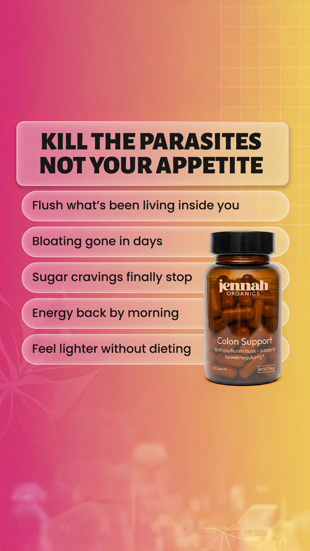 Jennah Organics Facebook ad