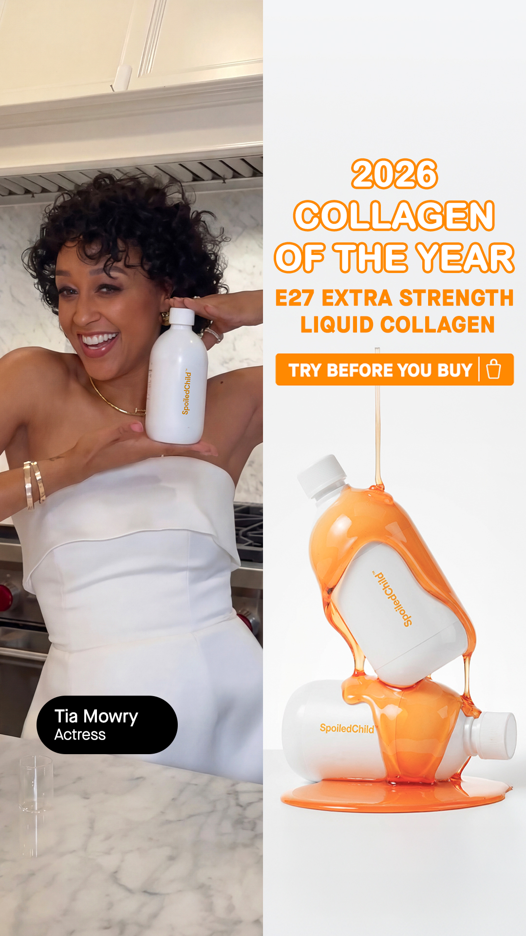 Tia Mowry Facebook ad