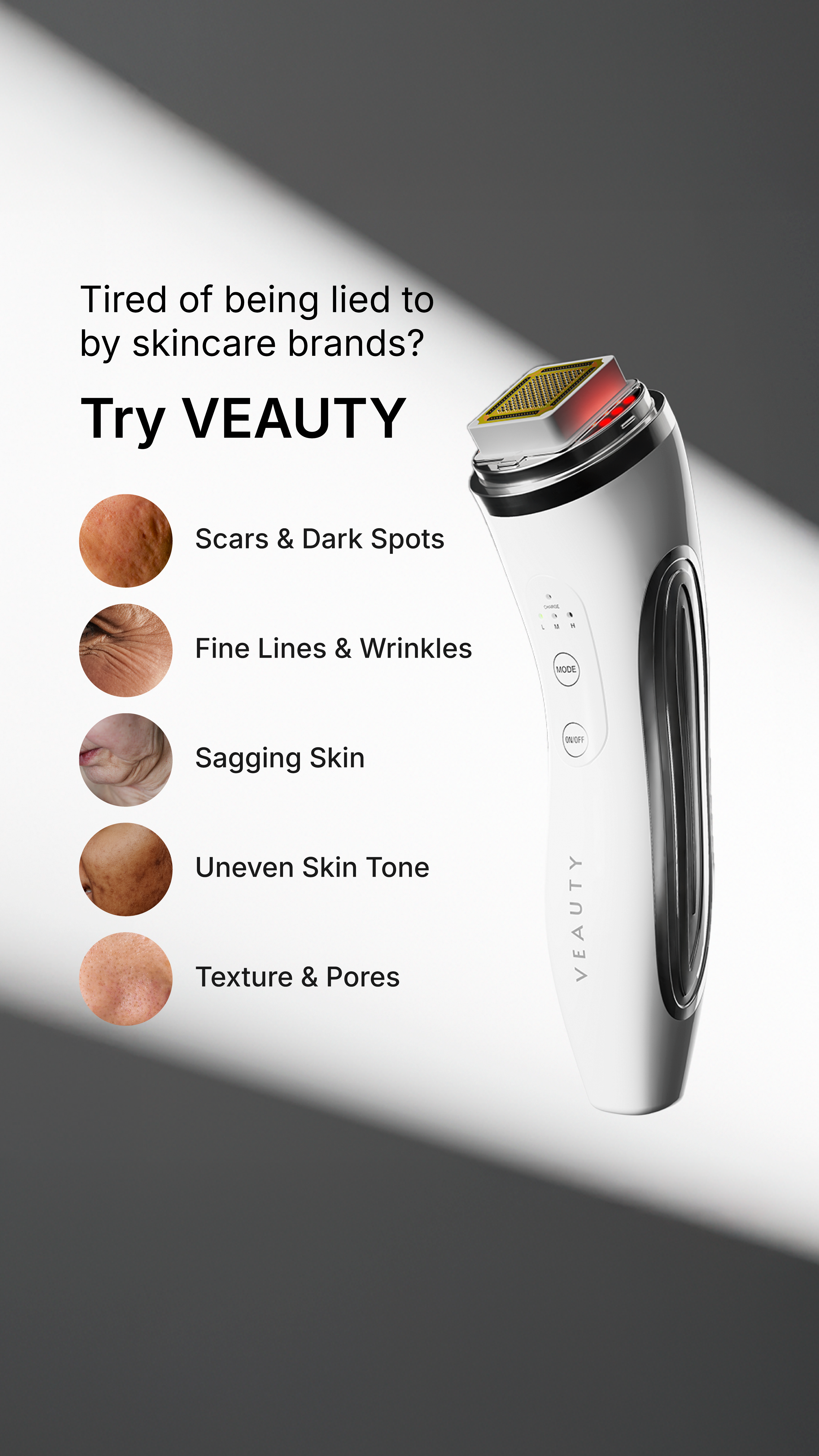 Veauty Facebook ad
