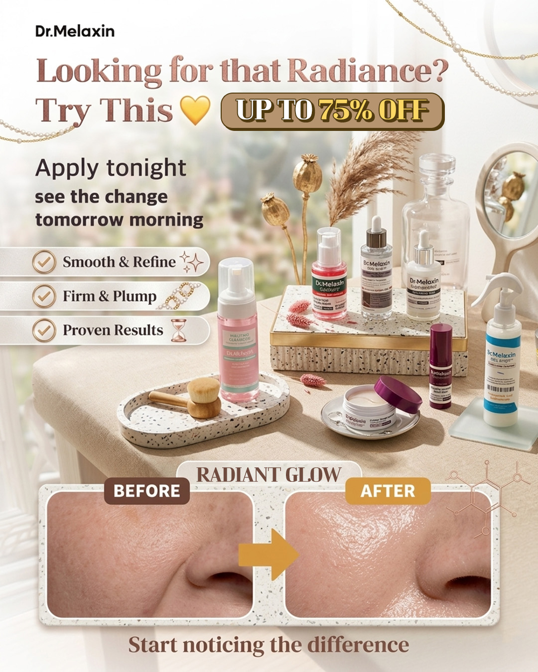Dr.Melaxin UK Facebook ad