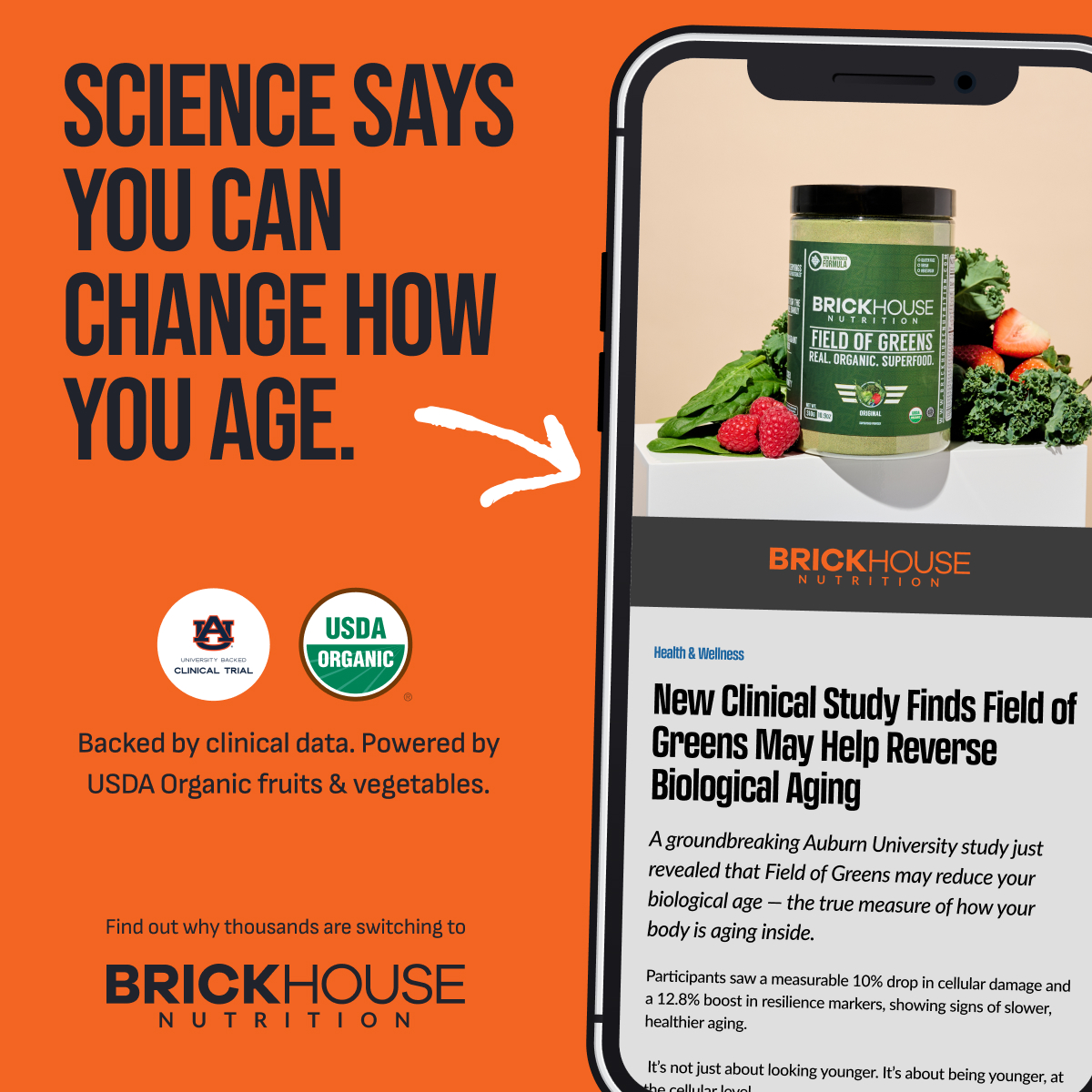 BrickHouse Nutrition Facebook ad