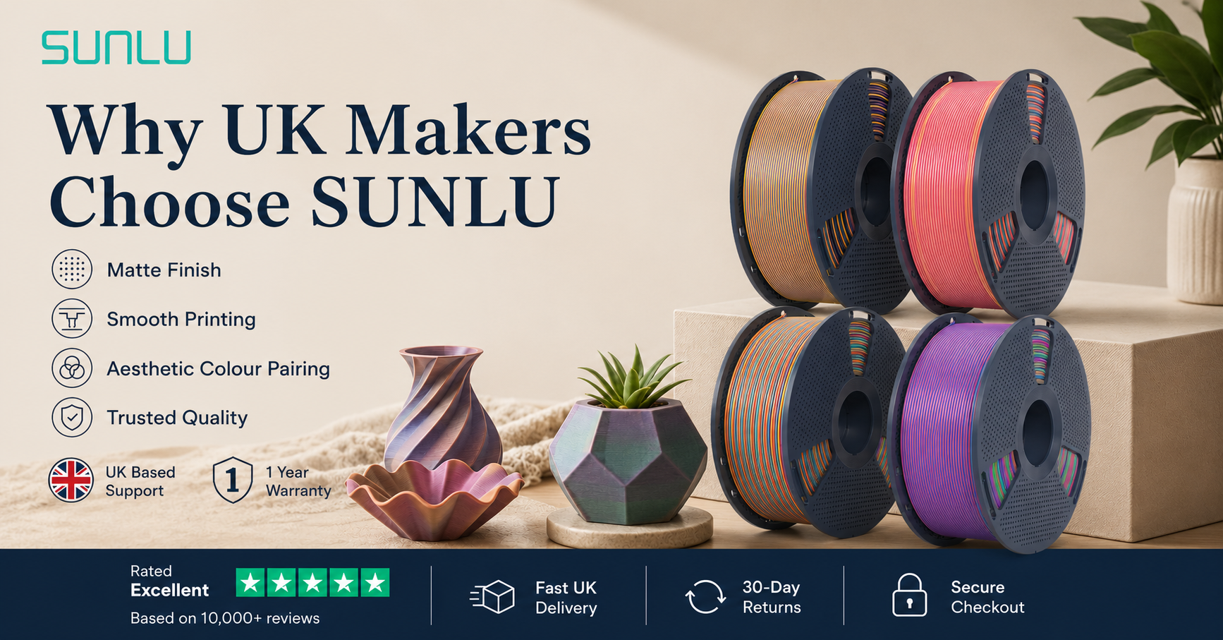 SUNLU UK Facebook ad
