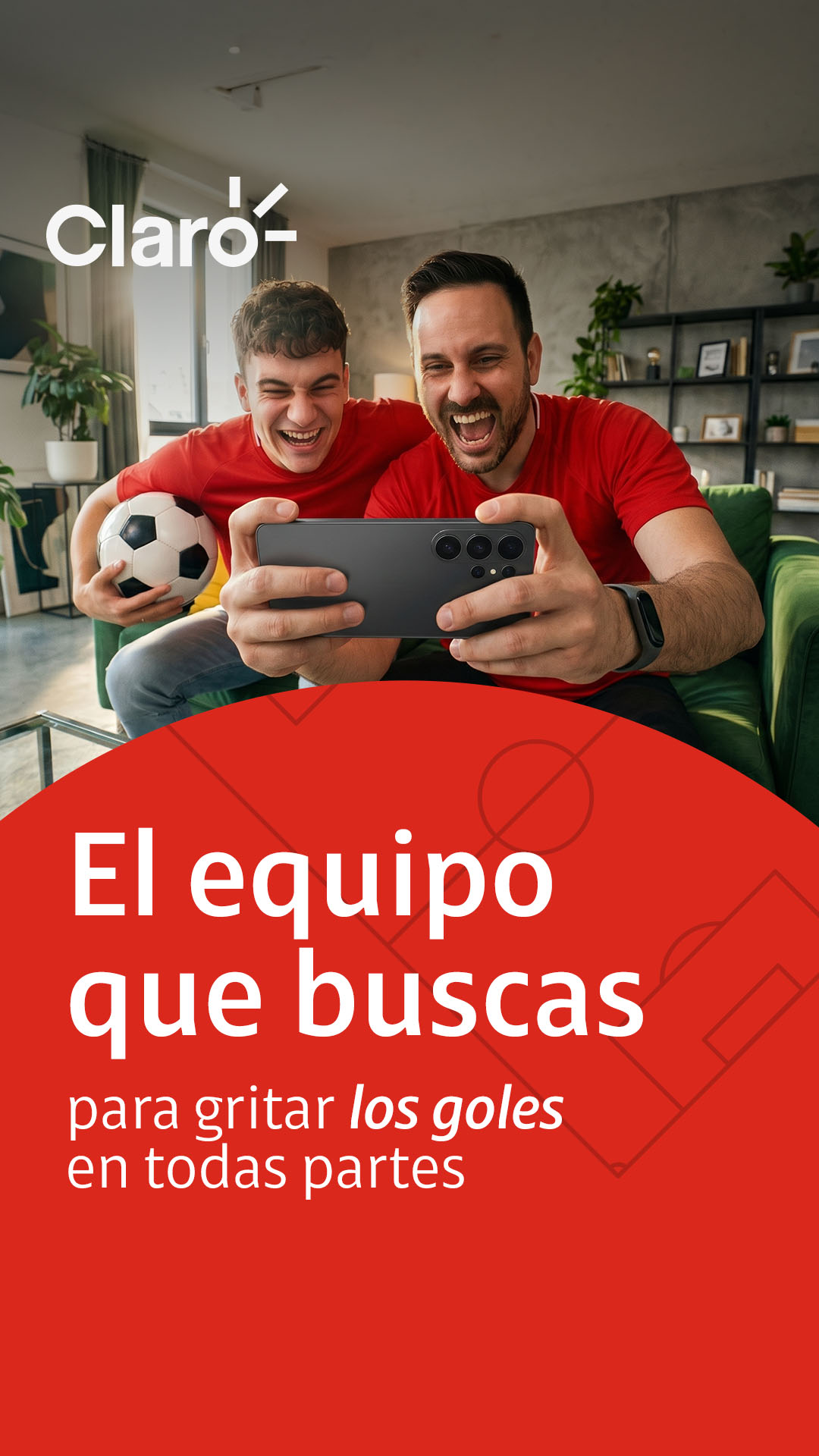 Claro Chile Facebook ad from May 15, 2026