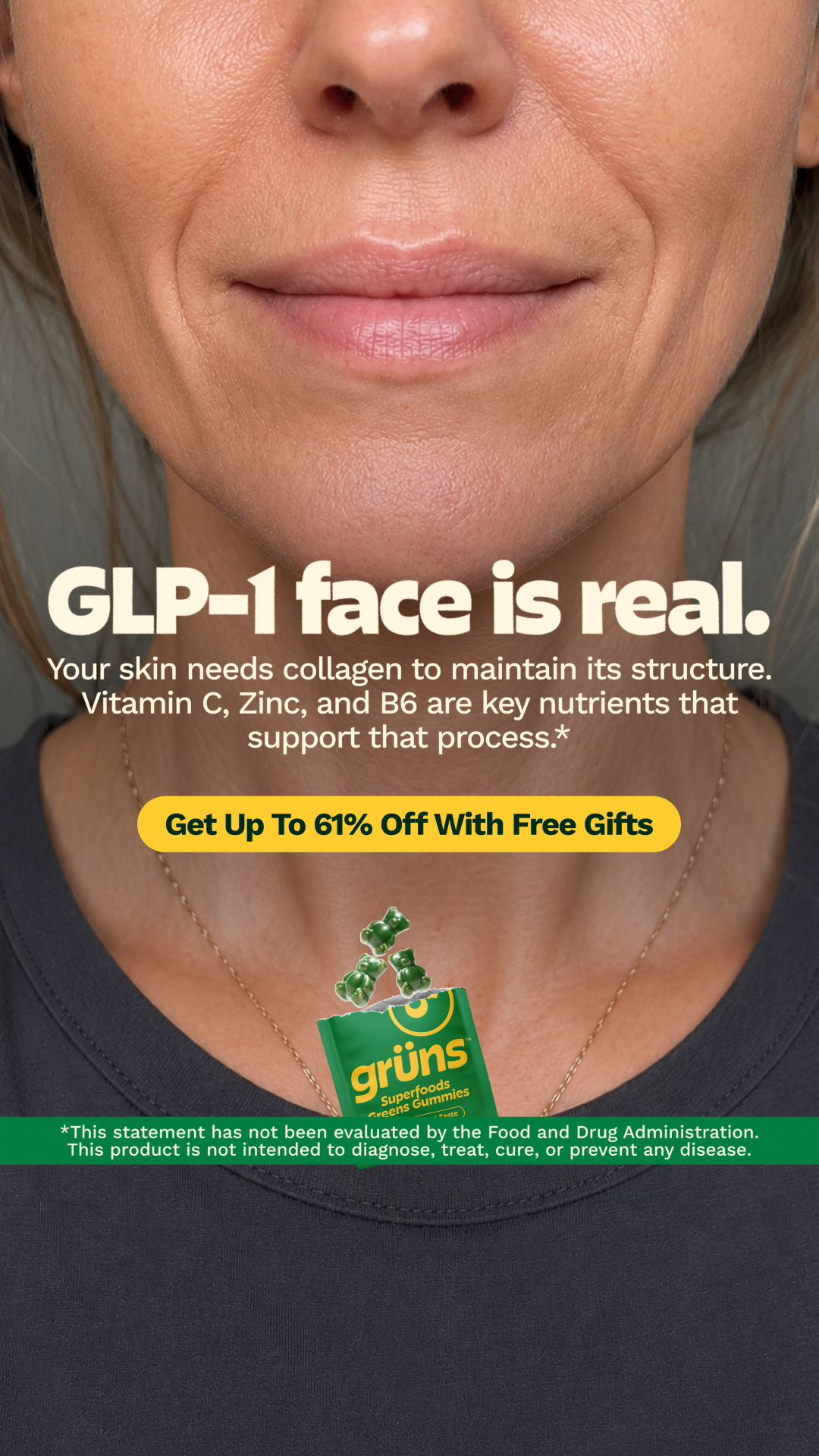 Grüns Facebook ad